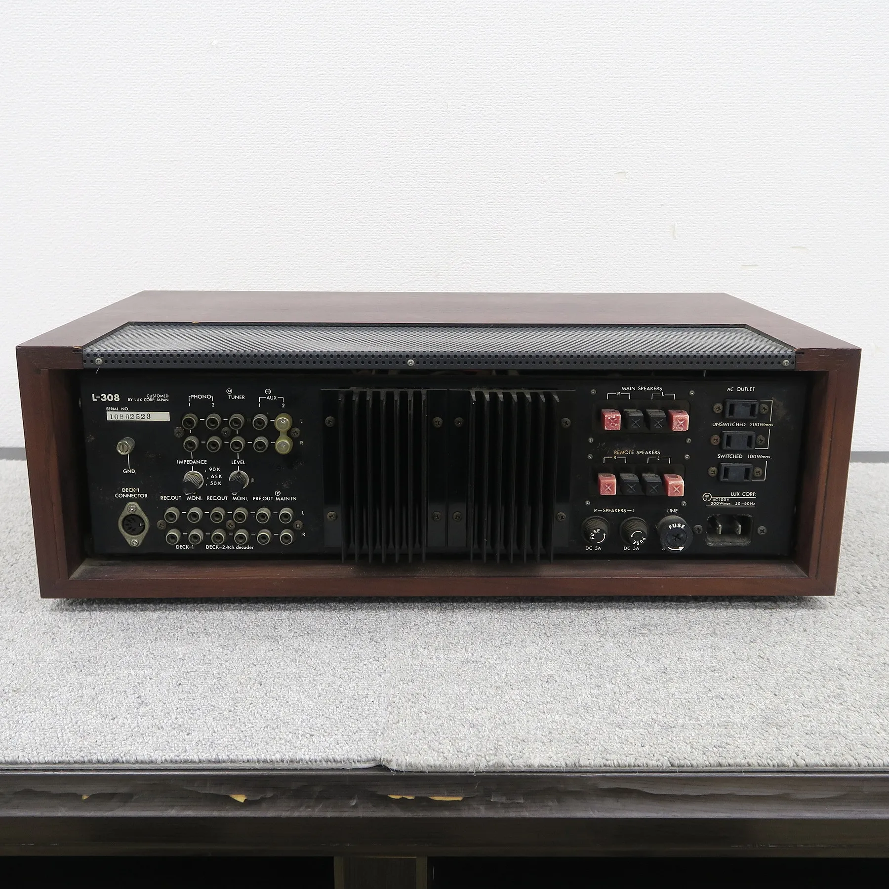 LUXMAN L-308 プリメインアンプ ラックスマン @56371｜中古オーディオ