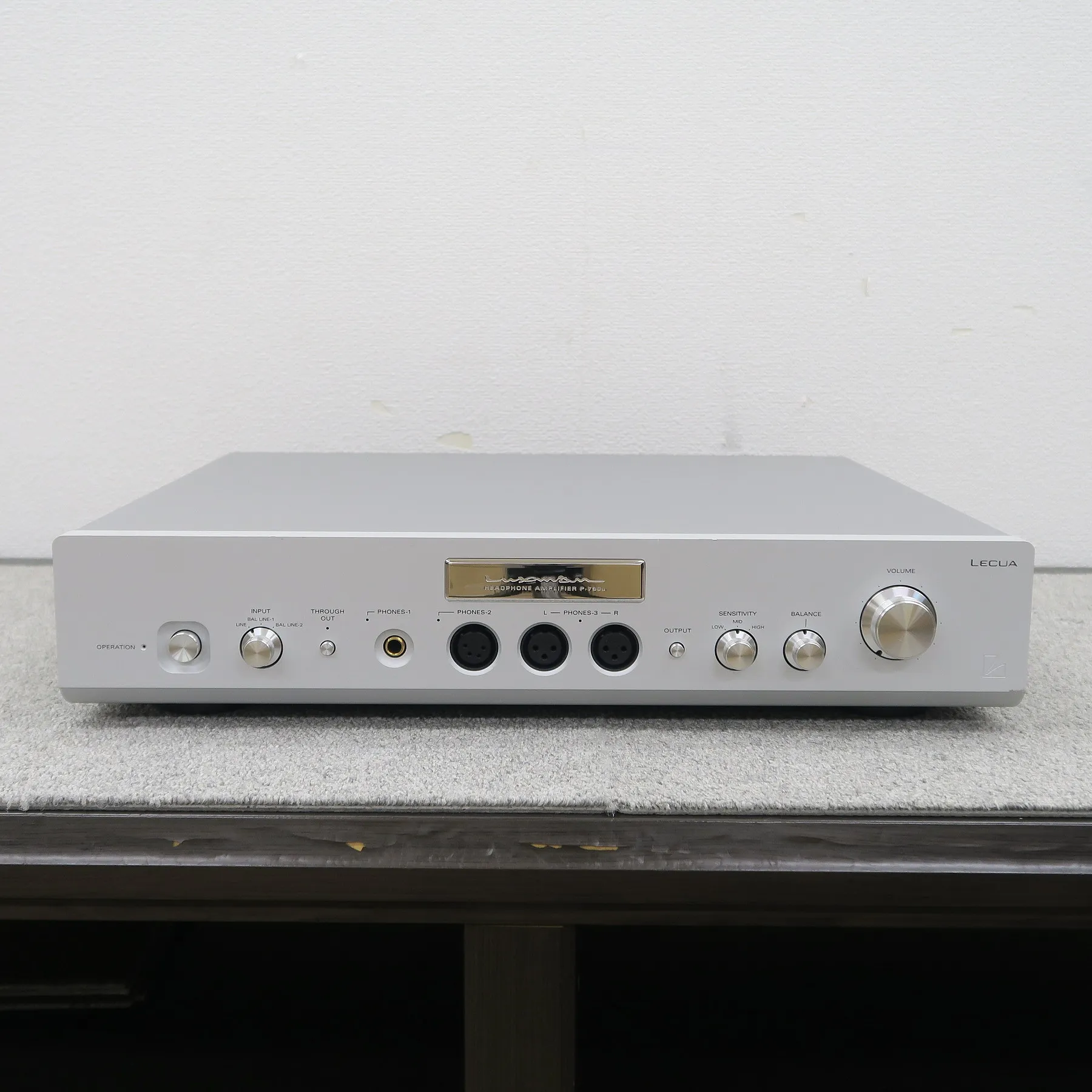 LUXMAN P-750u ヘッドフォンアンプ ラックスマン
