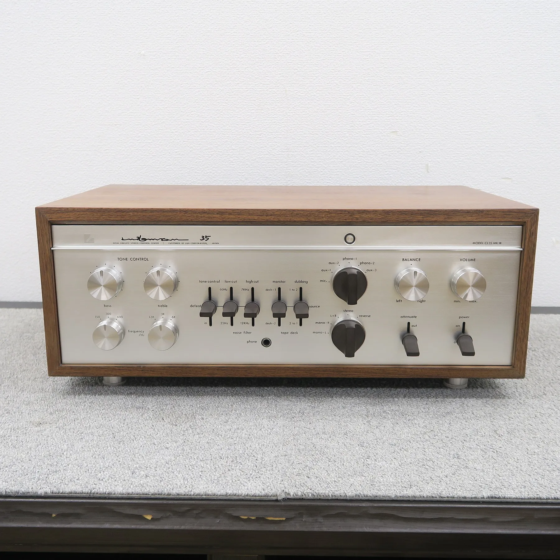 LUXMAN CL35 MK-III プリアンプ ラックスマン