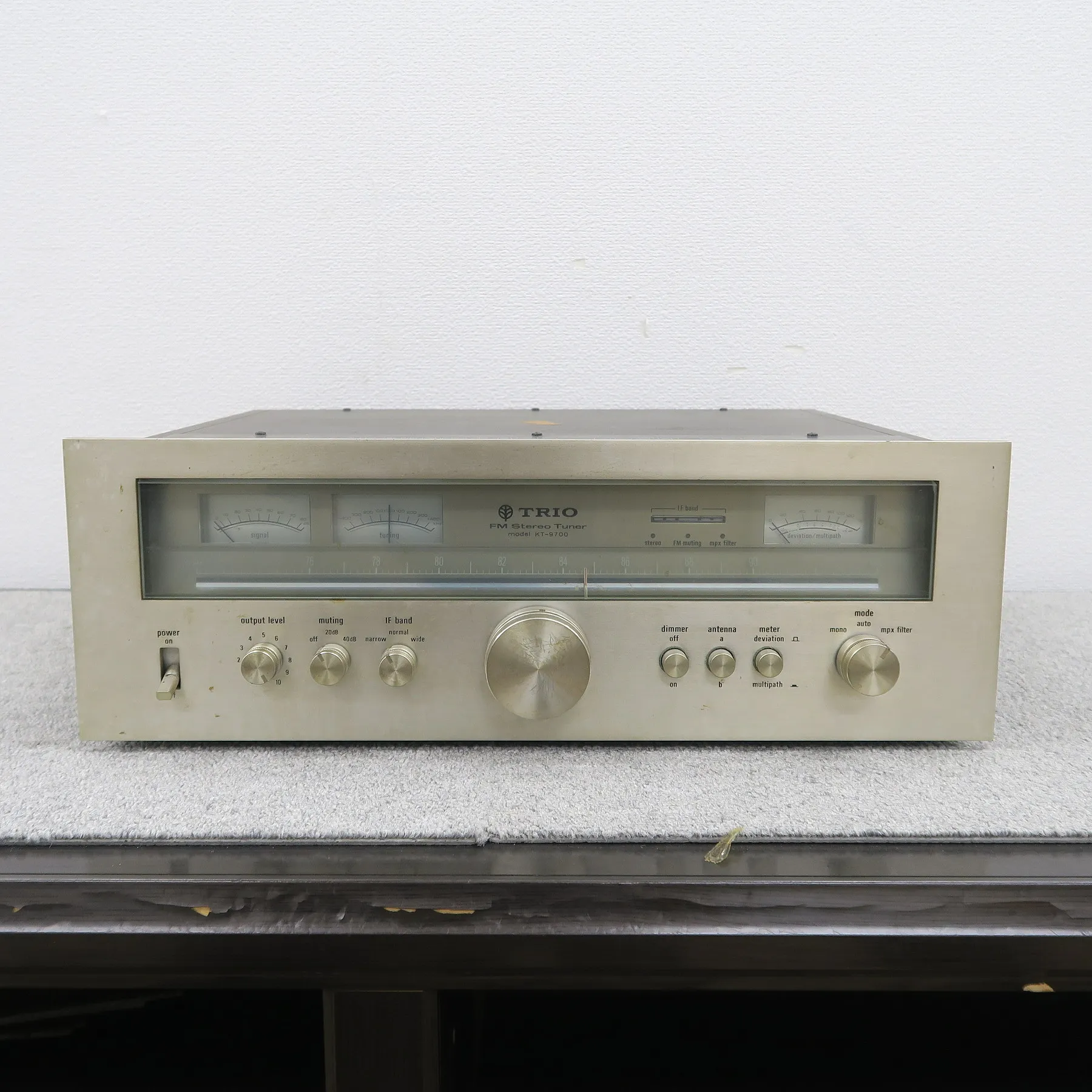 TRIO KT-9700 チューナー トリオ