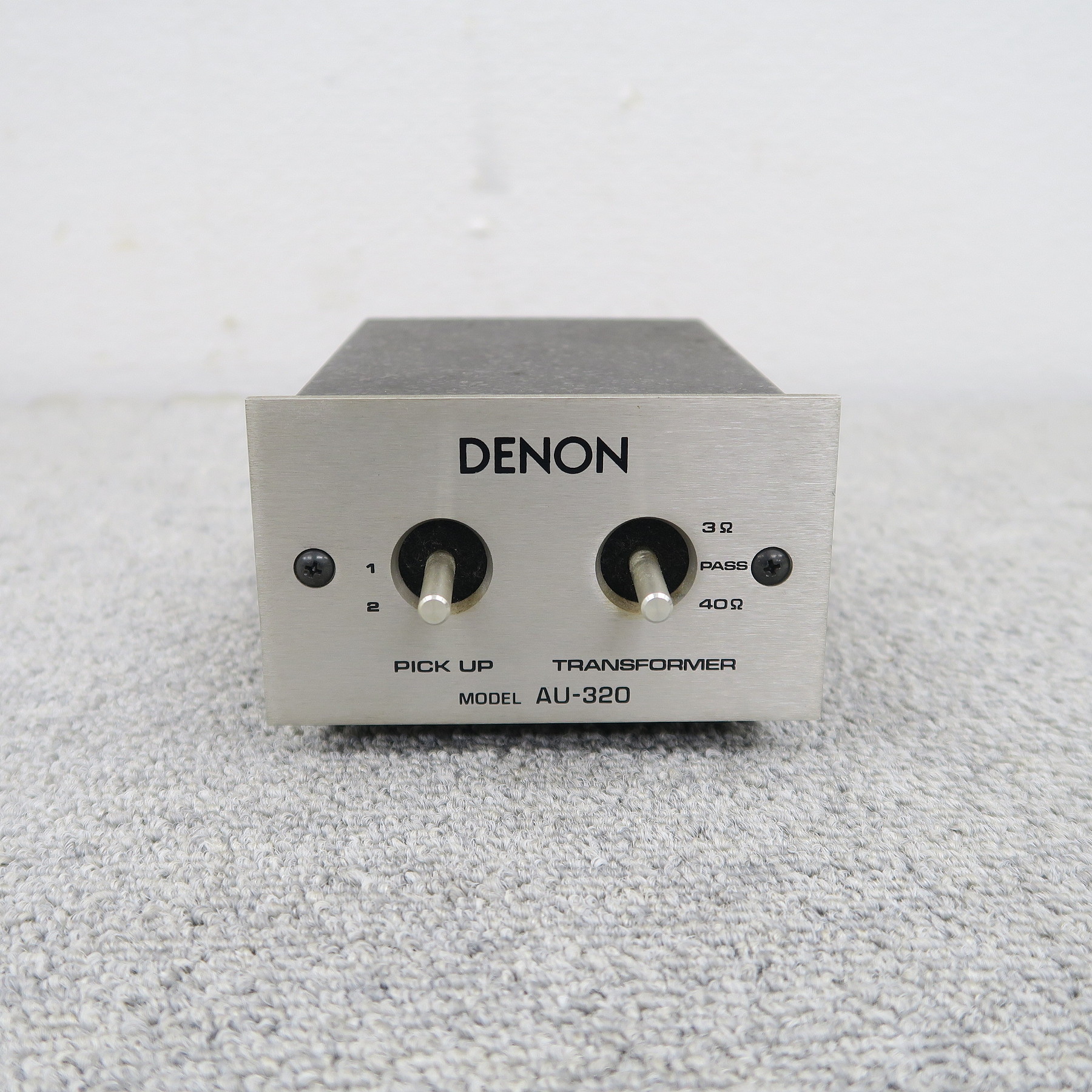 Bランク】DENON AU-320 昇圧トランス デノン @56362 / 中古オーディオ買取、販売、通販のショップアフロオーディオ横浜