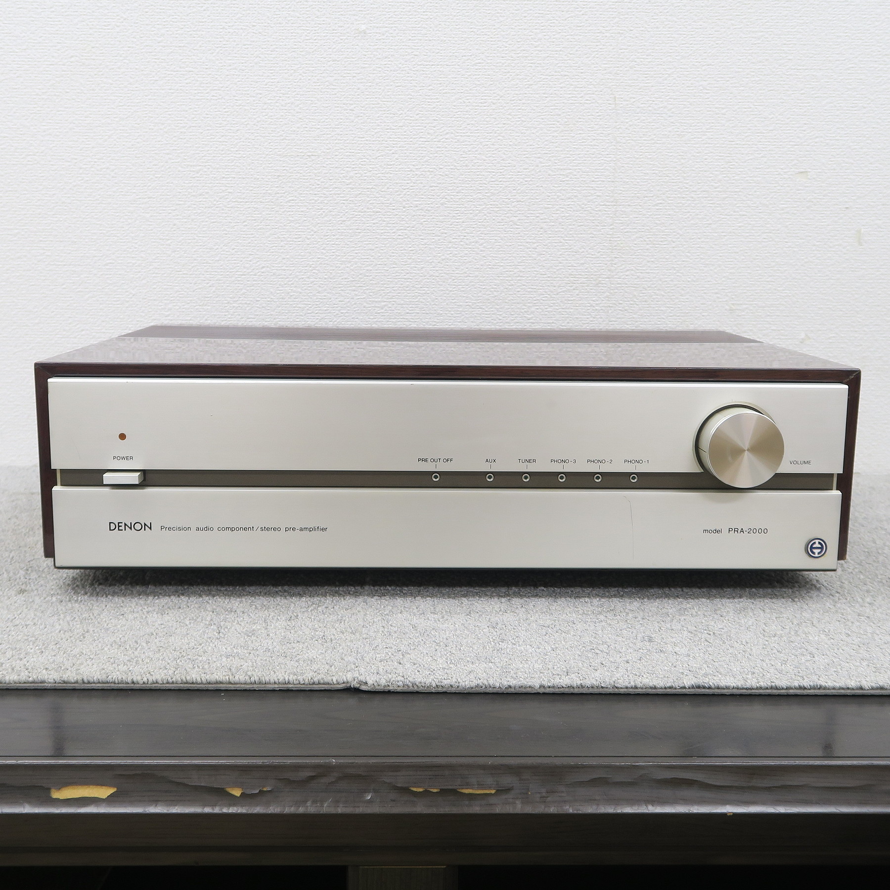 DENON PRA-2000/pra2000 プリアンプ m0a1006 - オーディオ機器