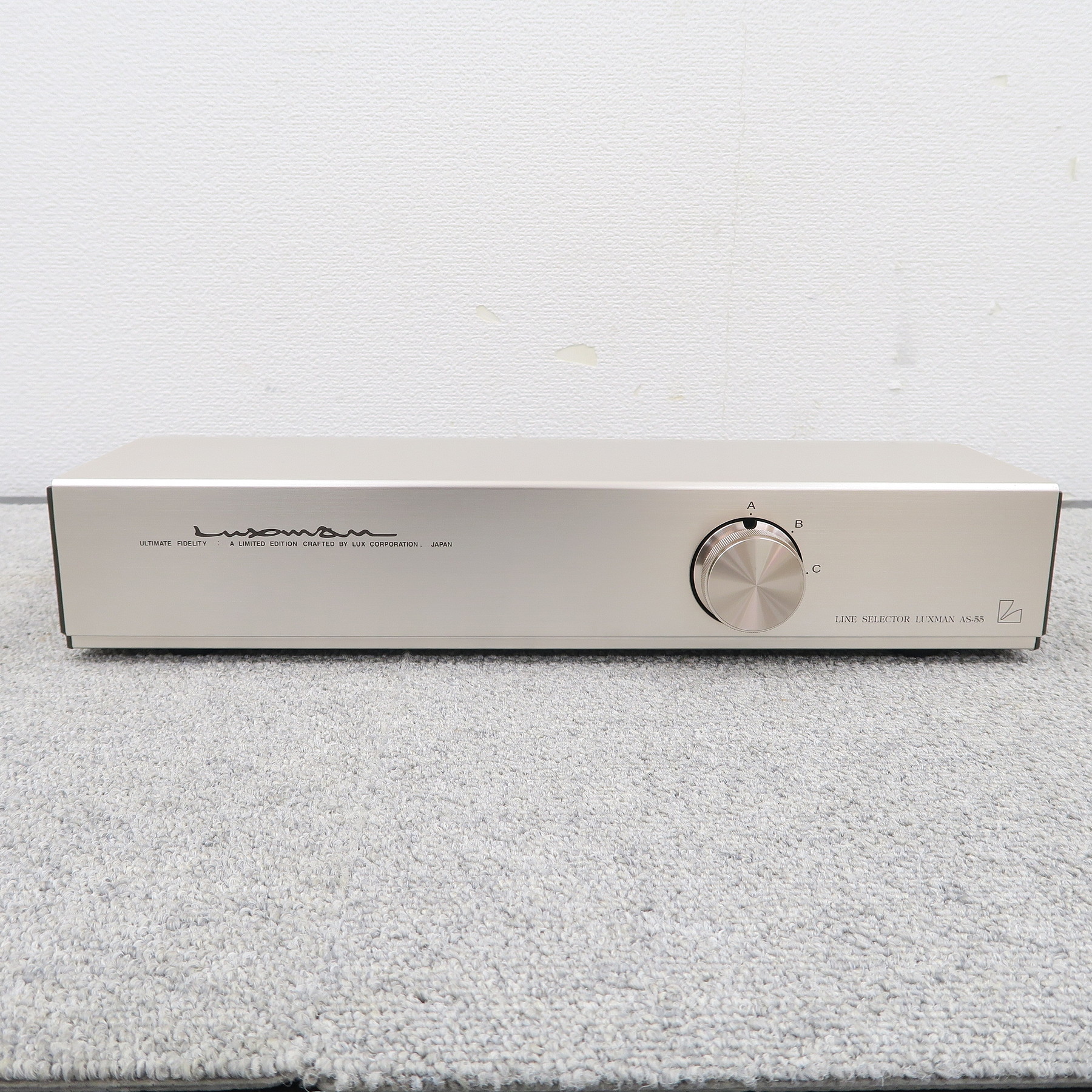 Bランク】LUXMAN AS-55 セレクター ラックスマン @56612 / 中古オーディオ買取、販売、通販のショップアフロオーディオ横浜