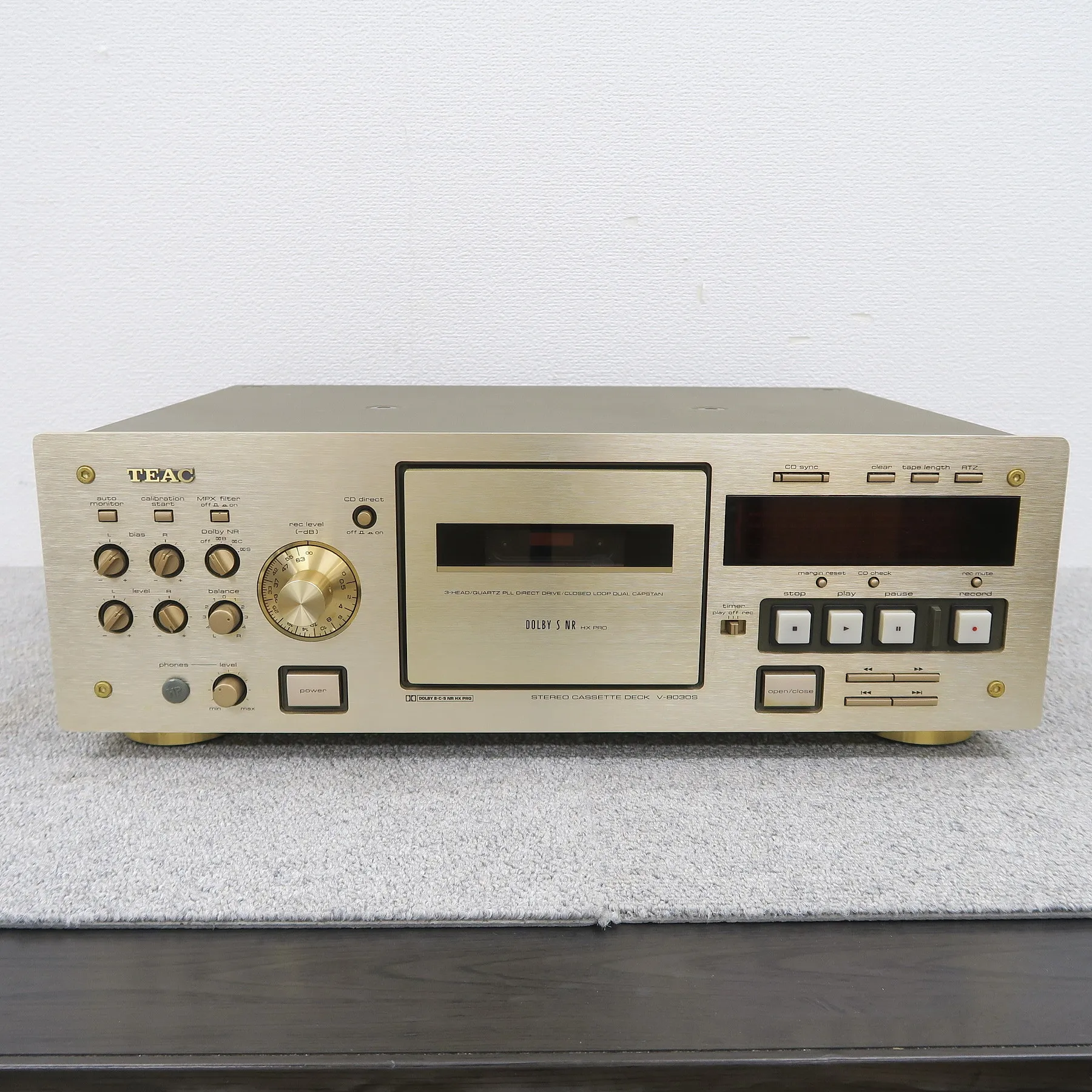TEAC V-8030S カセットデッキ ティアック
