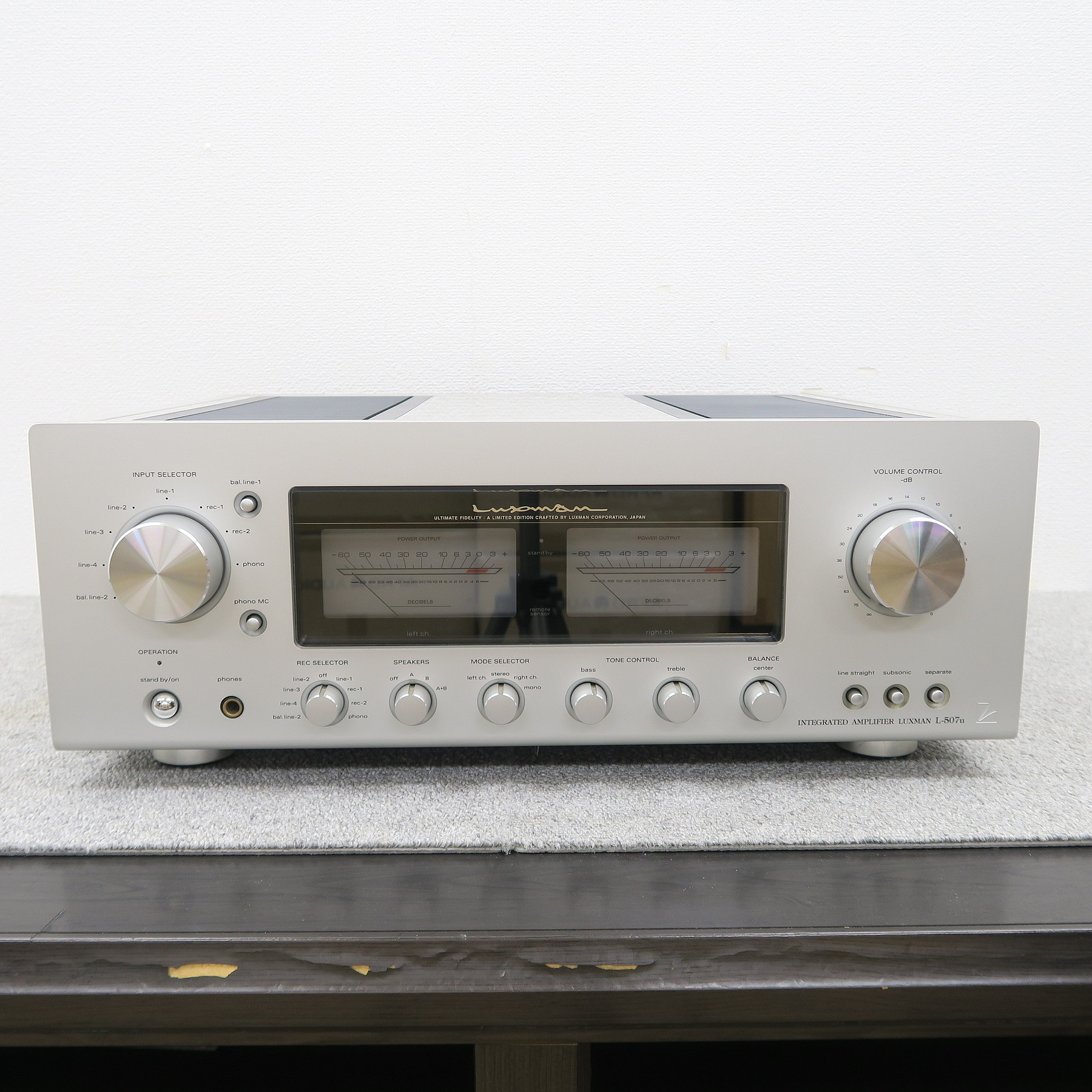 LUXMAN L-45A 高から プリメインアンプ