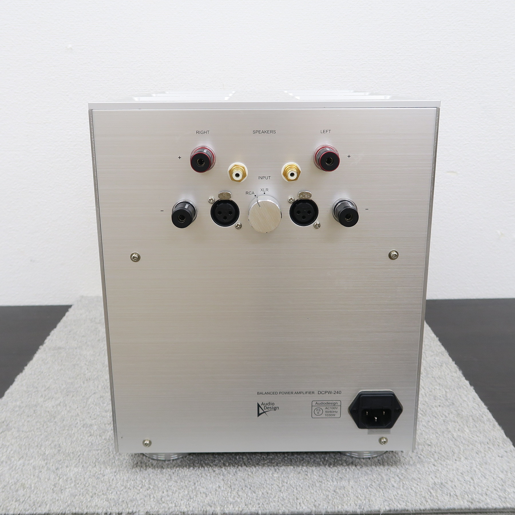 Cランク】Audio Design DCPW-240 パワーアンプ オーディオ