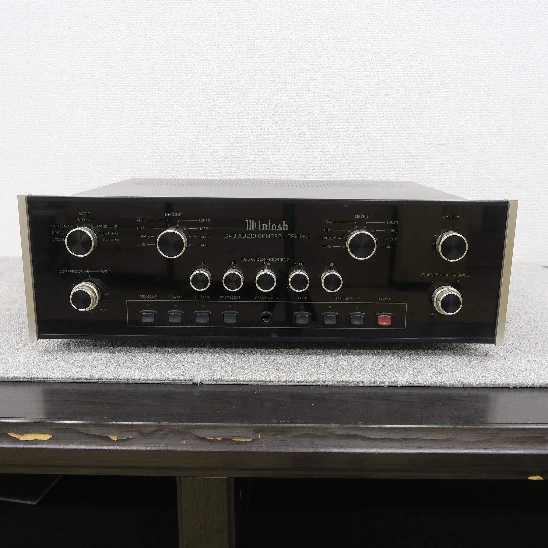 Mcintosh C40 プリアンプ マッキントッシュ