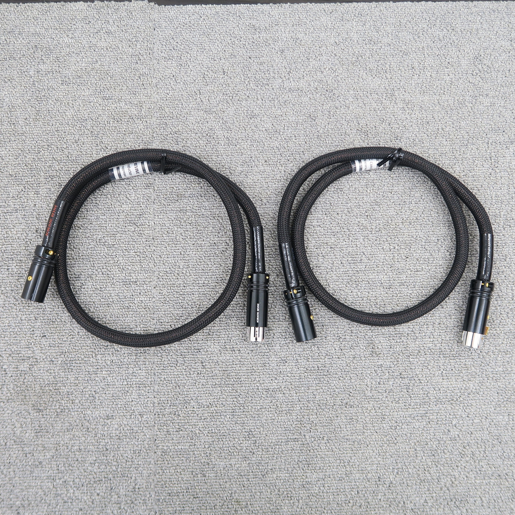 Bランク】Acoustic Revive XLR-0.9TripleC-FM 1.4x1.8mm 導体仕様 0.9m