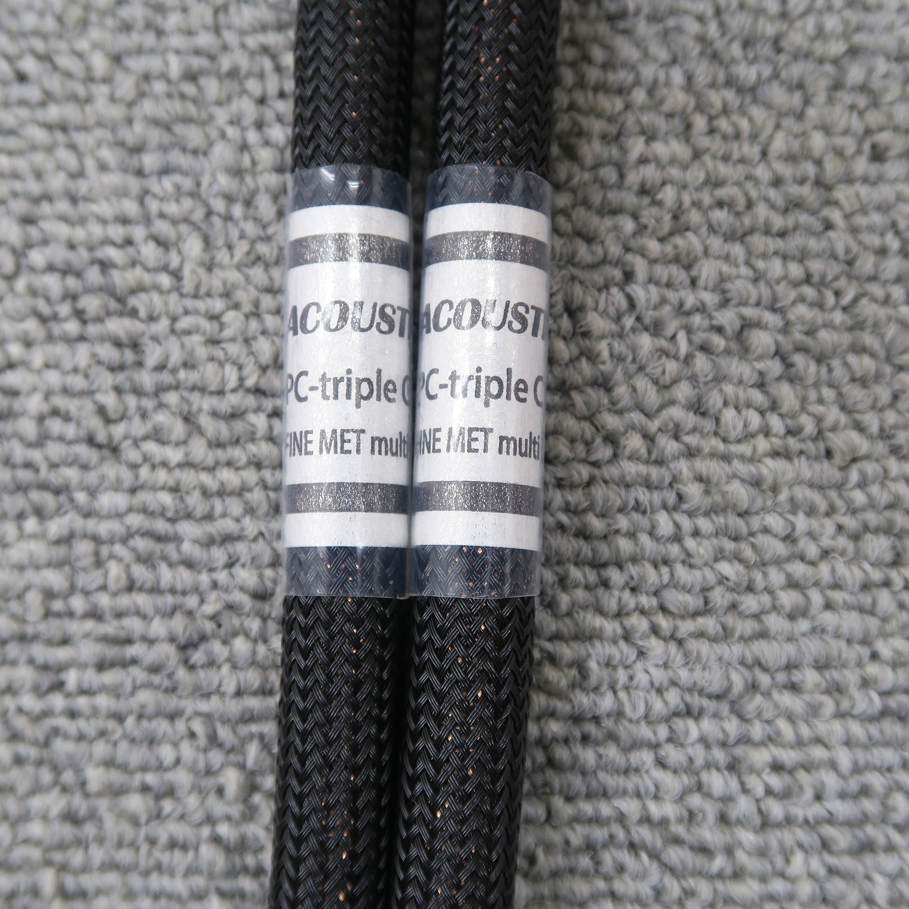 Bランク】Acoustic Revive XLR-0.9TripleC-FM 1.4x1.8mm 導体仕様 0.9m