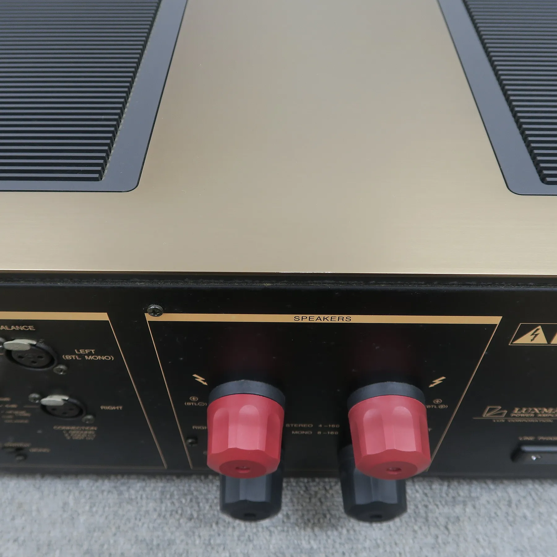 LUXMAN M-7f パワーアンプ ラックスマン @56767｜中古オーディオ販売