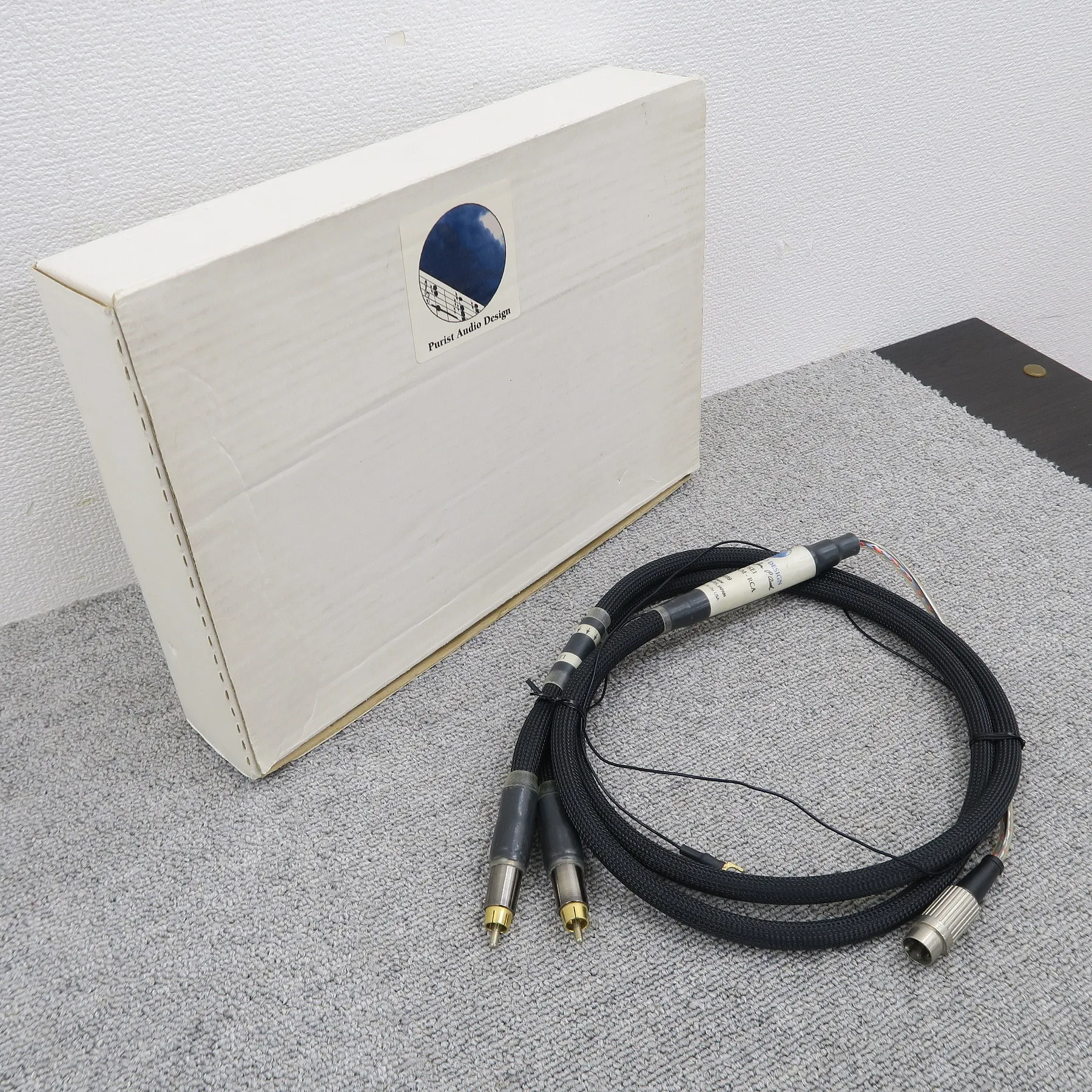 PAD MIZUNOSEI 1.2m フォノケーブル Purist Audio Design