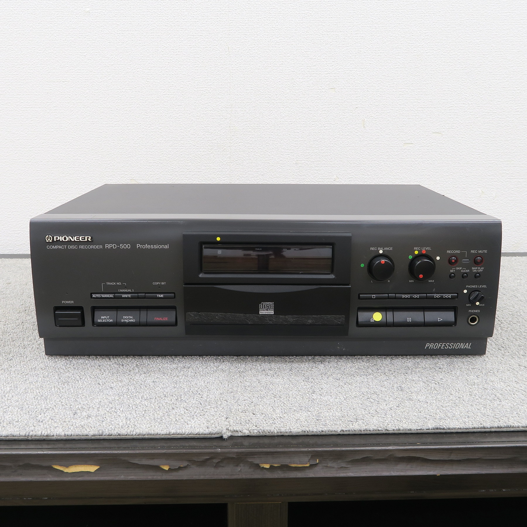 Pioneer パイオニア PDR-WD7 3枚CDプレーヤー CDレコーダー - ラジオ 