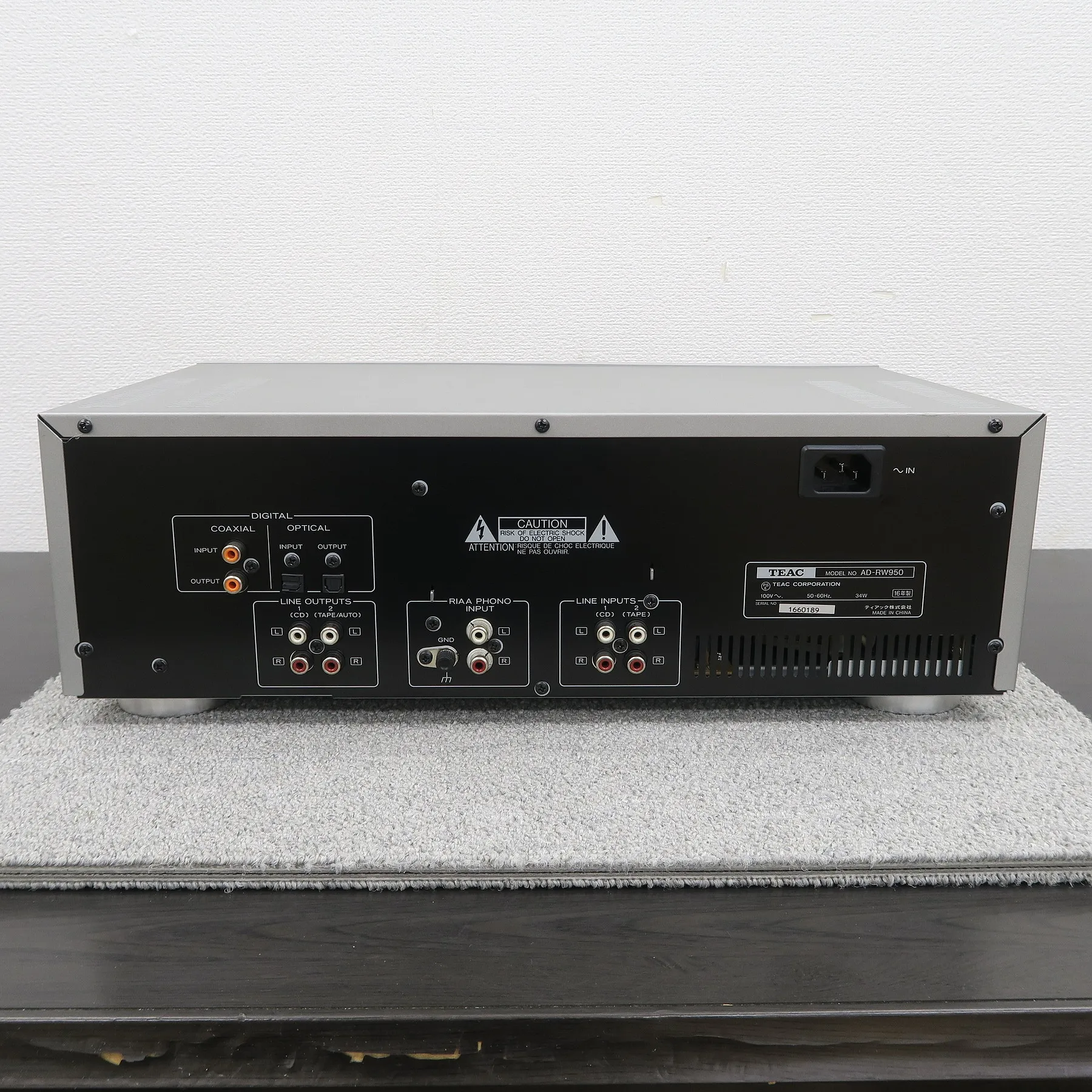 TEAC AD-RW950 CDレコーダー ティアック @56858｜中古オーディオ販売