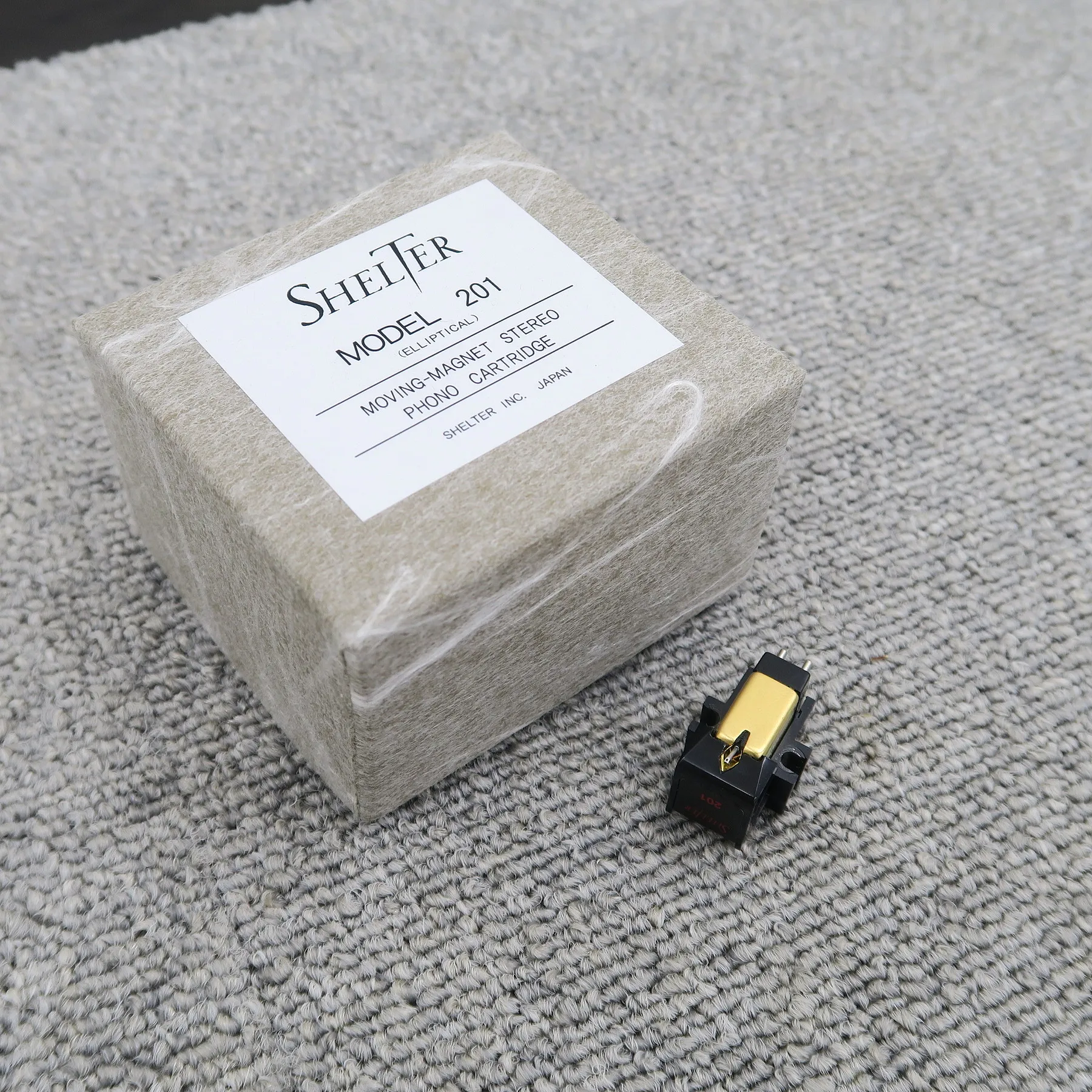 SHELTER model201 MMカートリッジ シェルター