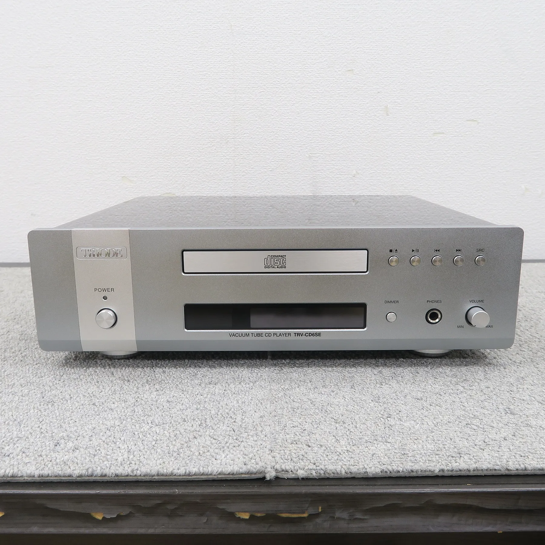 TRIODE TRV-CD6SE CDデッキ トライオード