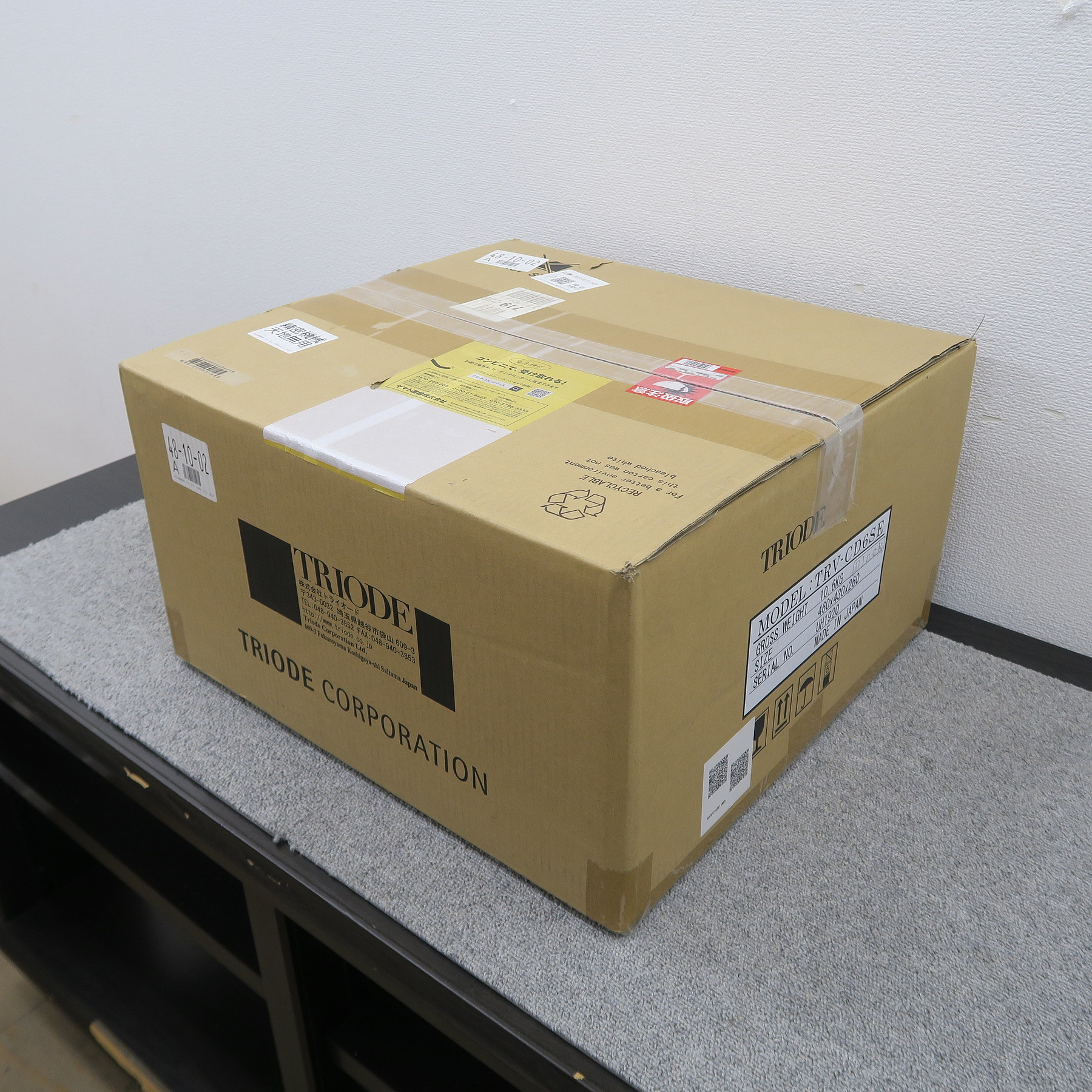 Bランク】TRIODE TRV-CD6SE CDデッキ トライオード @56890 / 中古