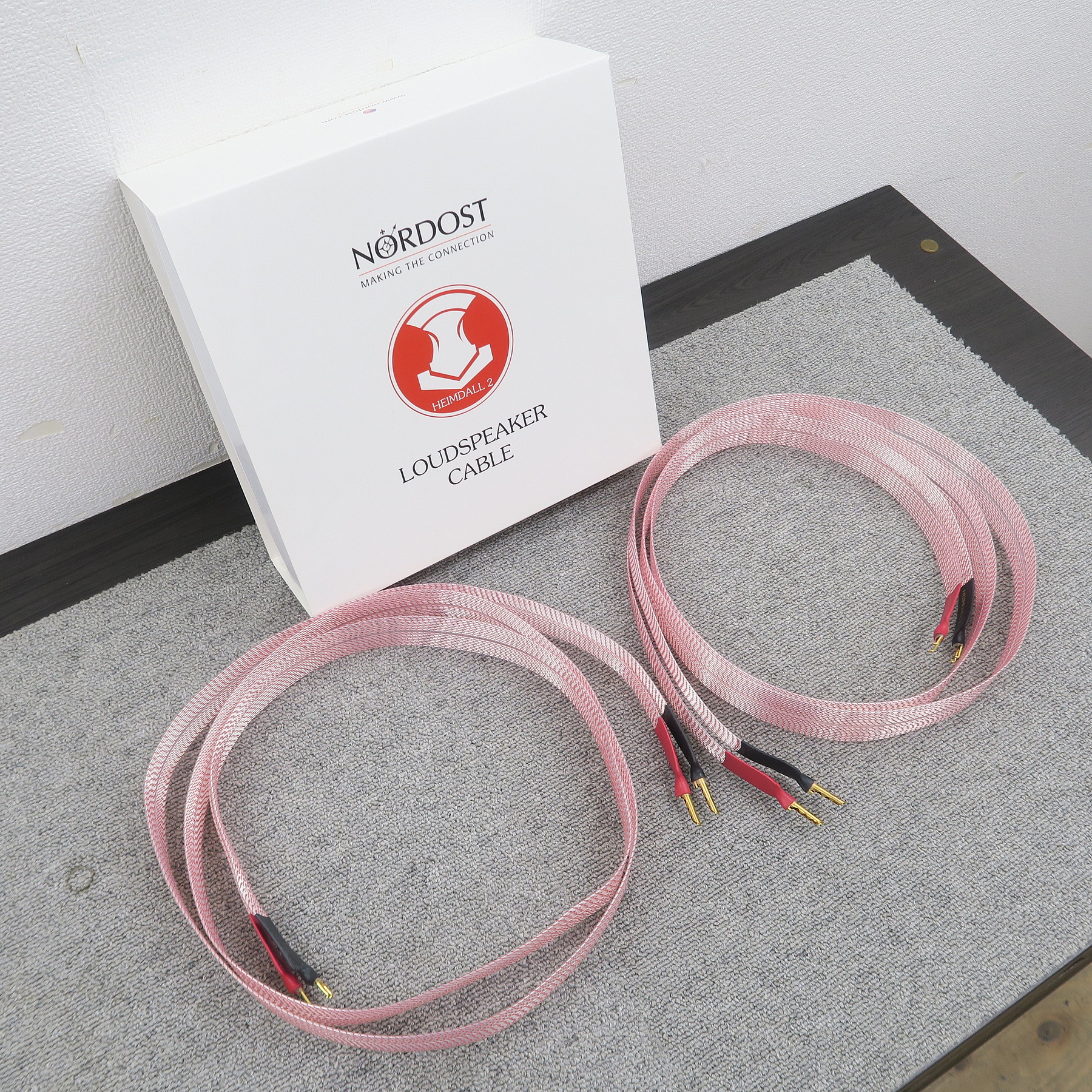 Aランク】NORDOST HEIMDALL2 2.0m スピーカーケーブル ノードスト @56894 /  中古オーディオ買取、販売、通販のショップアフロオーディオ横浜