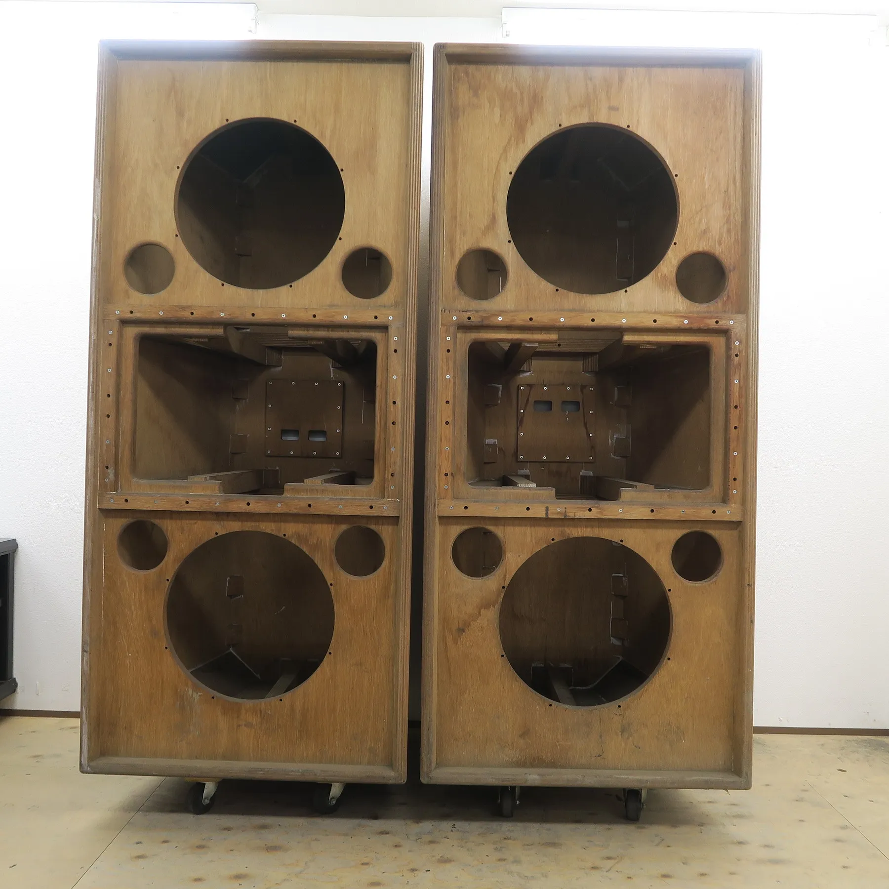 REY AUDIO ME1800V エンクロージャーペア レイオーディオ