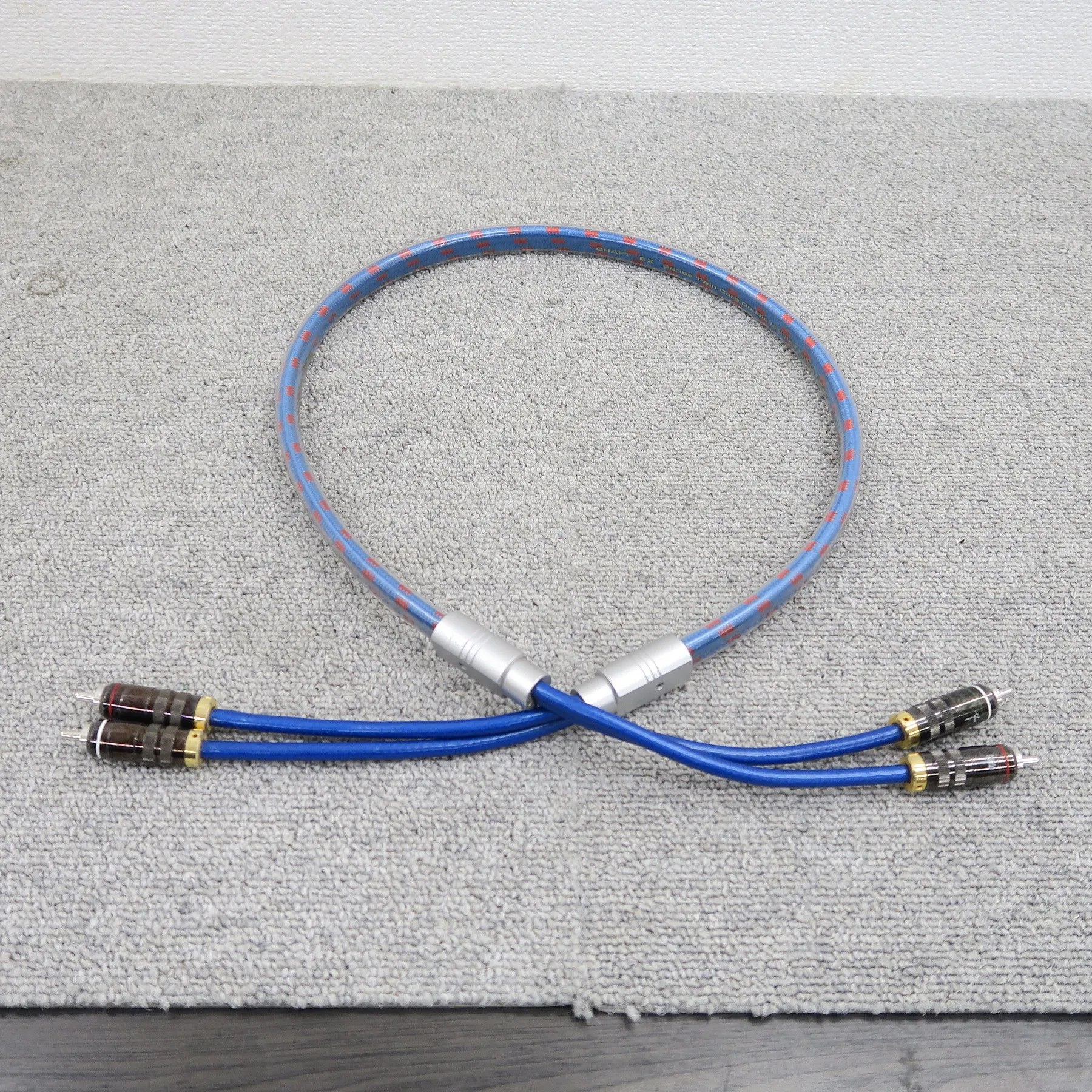 AUDIO CRAFT EX-100 1.0m RCAケーブル オーディオクラフト