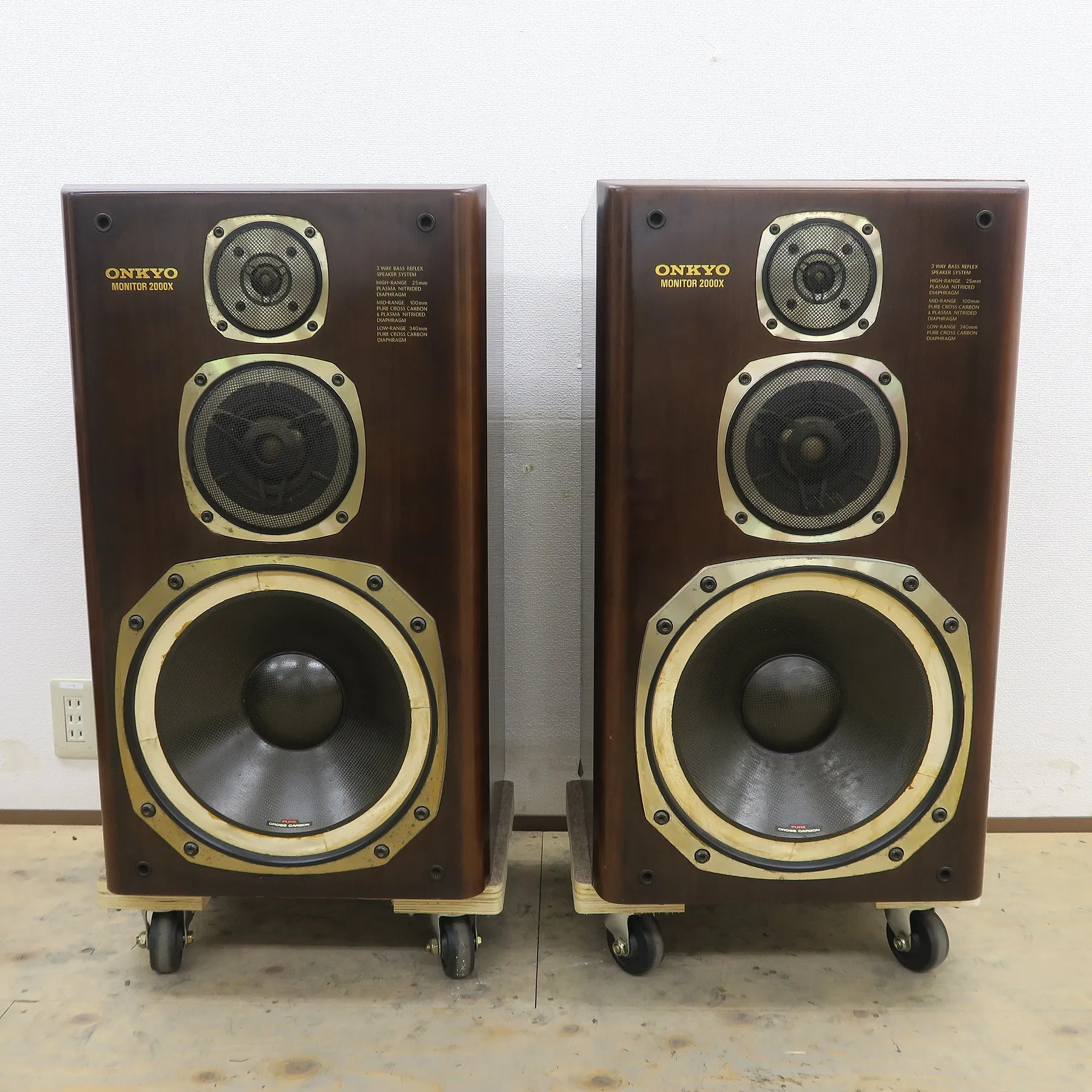ONKYO MONITOR 2000X スピーカー オンキヨー