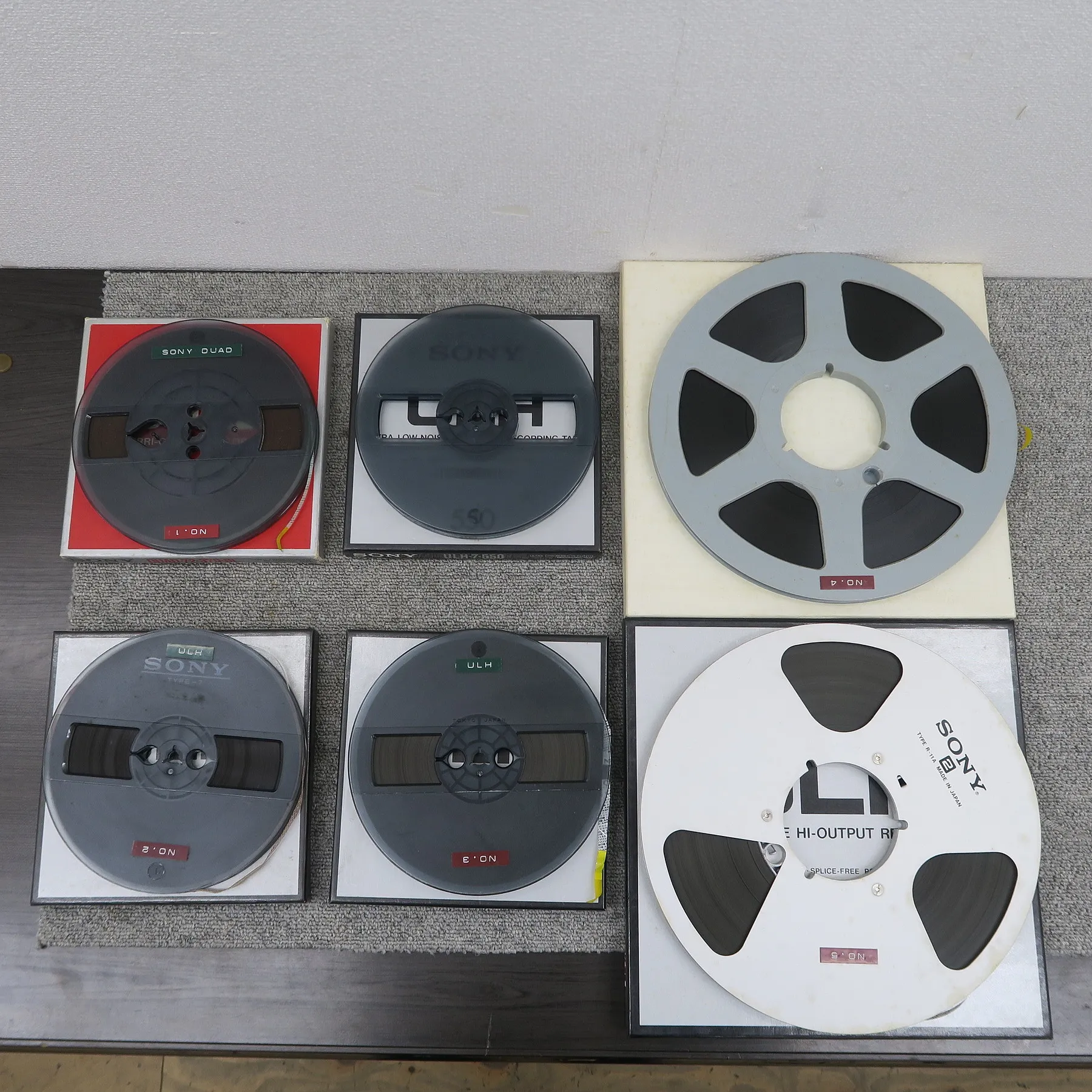 SONY ULH-11-1100-BLテープ オープンリール @57029｜中古オーディオ