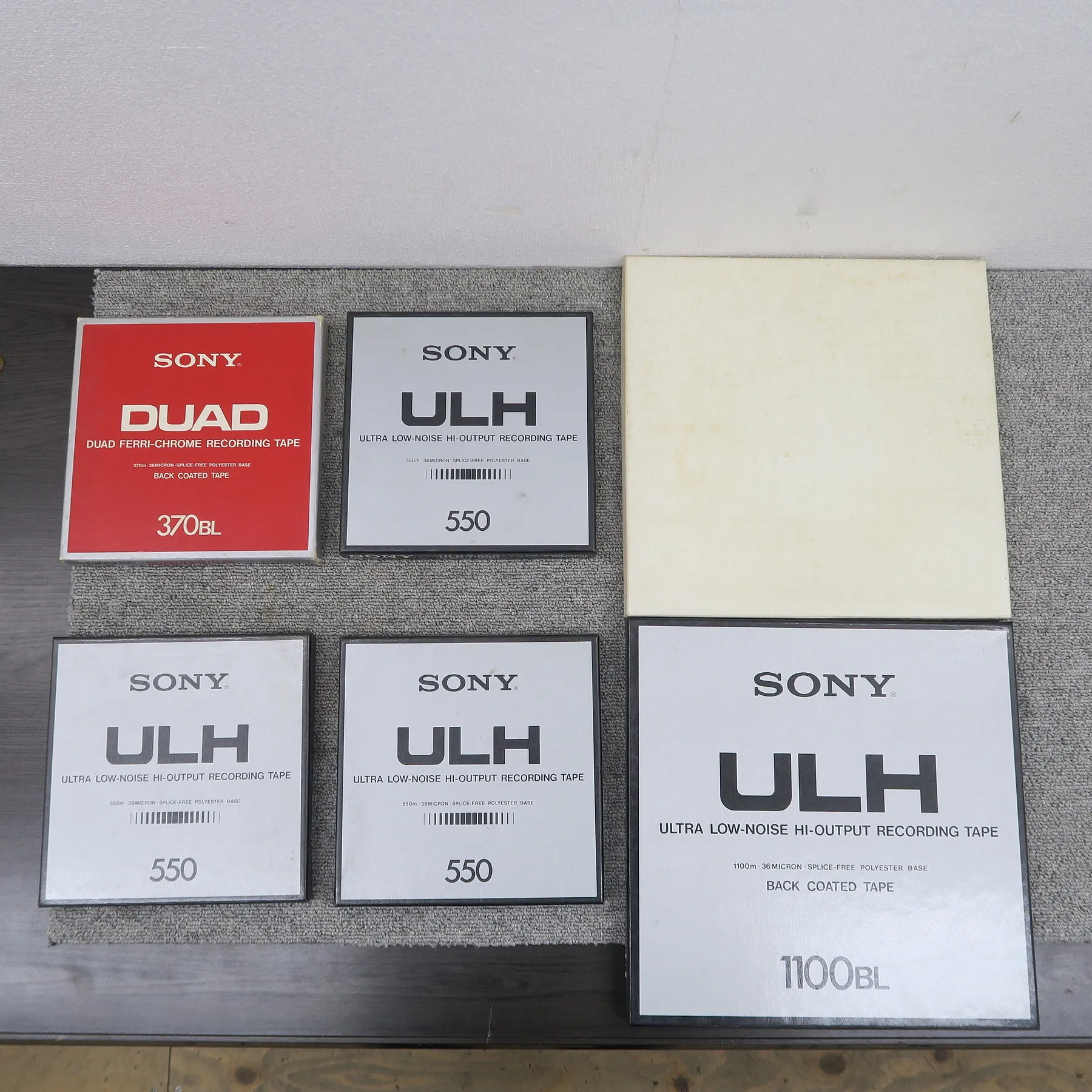SONY ULH-11-1100-BLテープ オープンリール @57029｜中古オーディオ