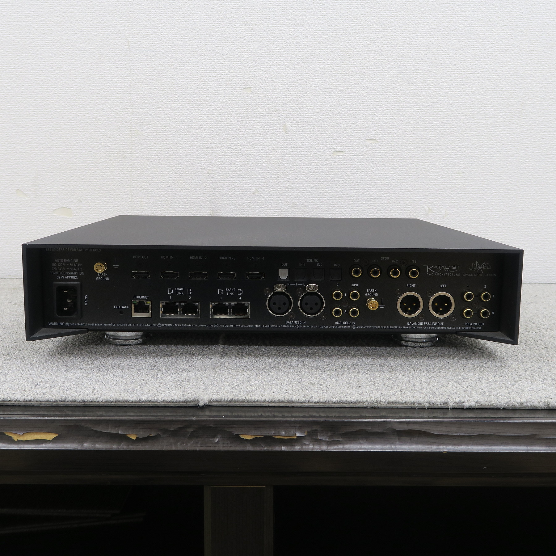 Sランク】LINN AKURATE DSM/3 ネットワークプレーヤー リン @57036 /  中古オーディオ買取、販売、通販のショップアフロオーディオ横浜