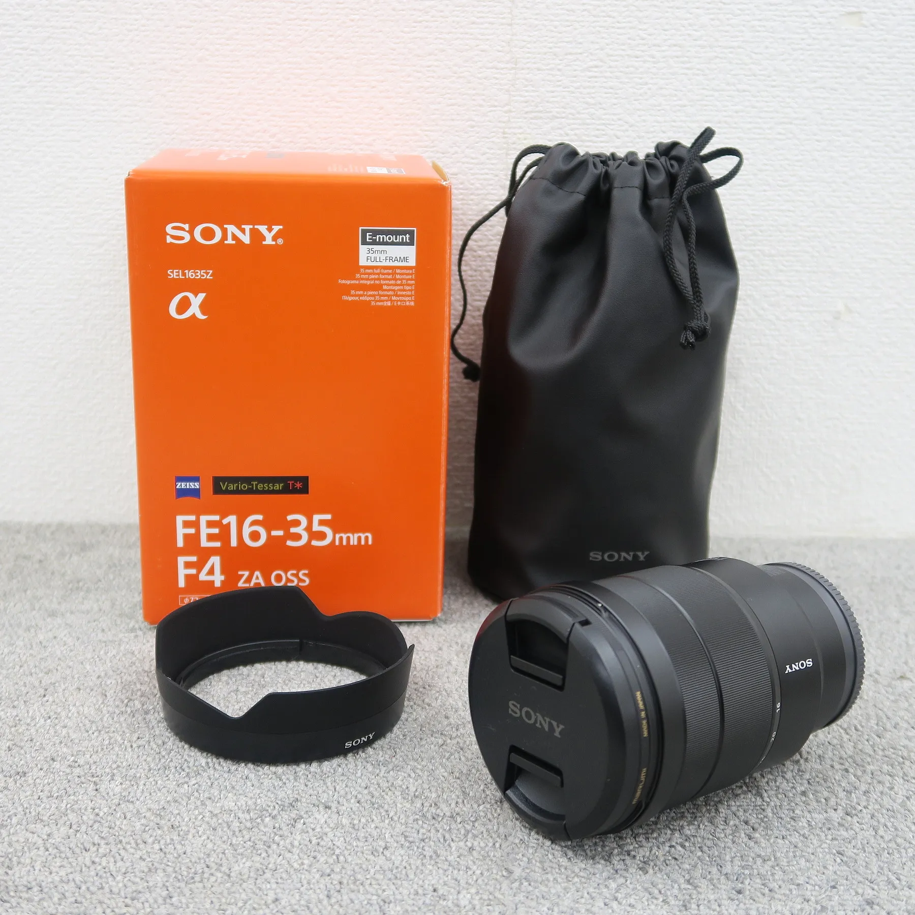 SONY Vario-Tessar T* FE 16-35mm F4 ZA OSS SEL1635Z カメラレンズ ソニー