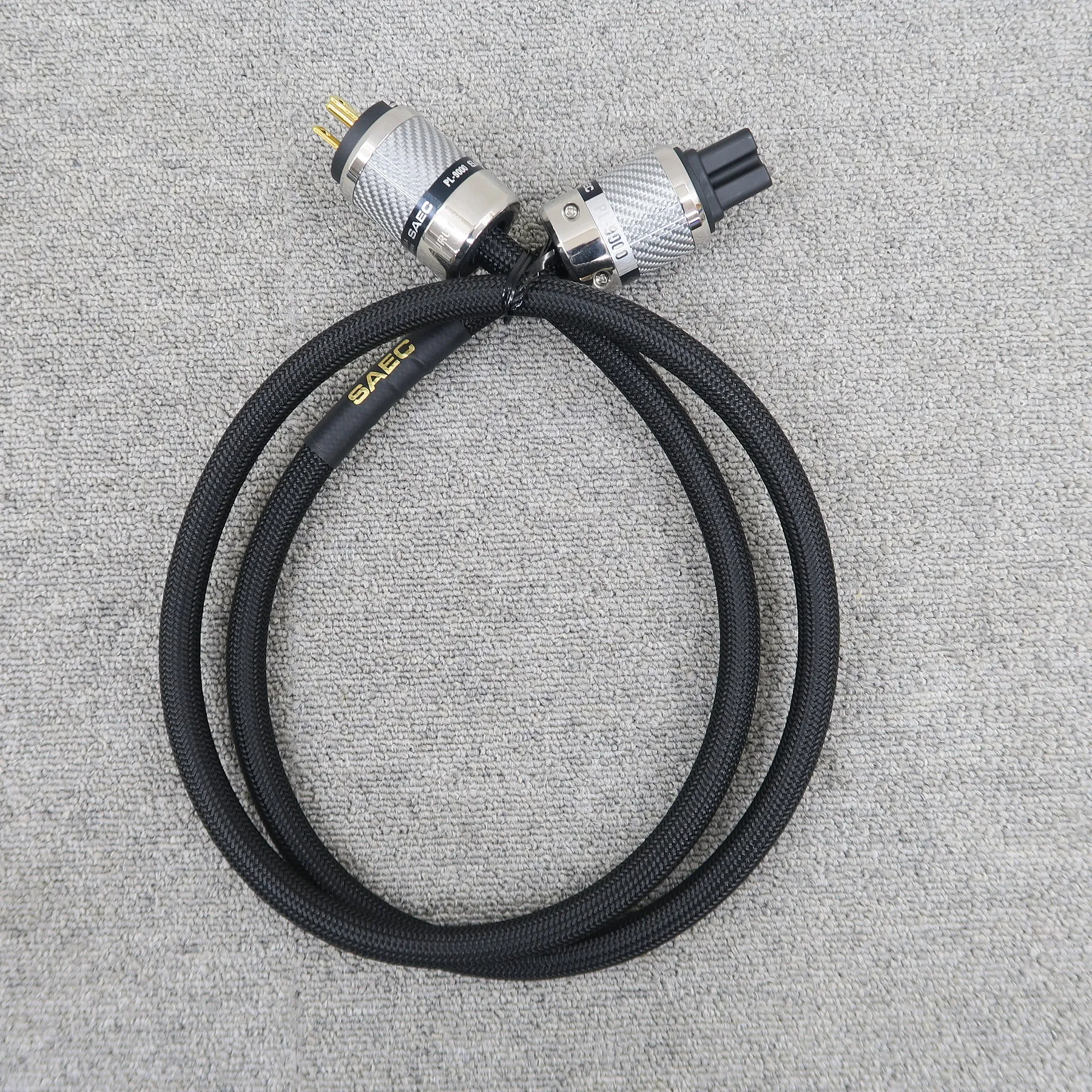 SAEC PL-9000 1.5m 電源ケーブル サエク @57147｜中古オーディオ販売