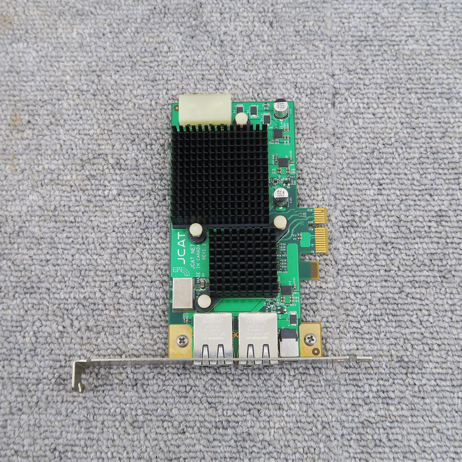 現状】JCAT NET Card FEMTO ネットワークカード ジェーカット @56902 /  中古オーディオ買取、販売、通販のショップアフロオーディオ横浜