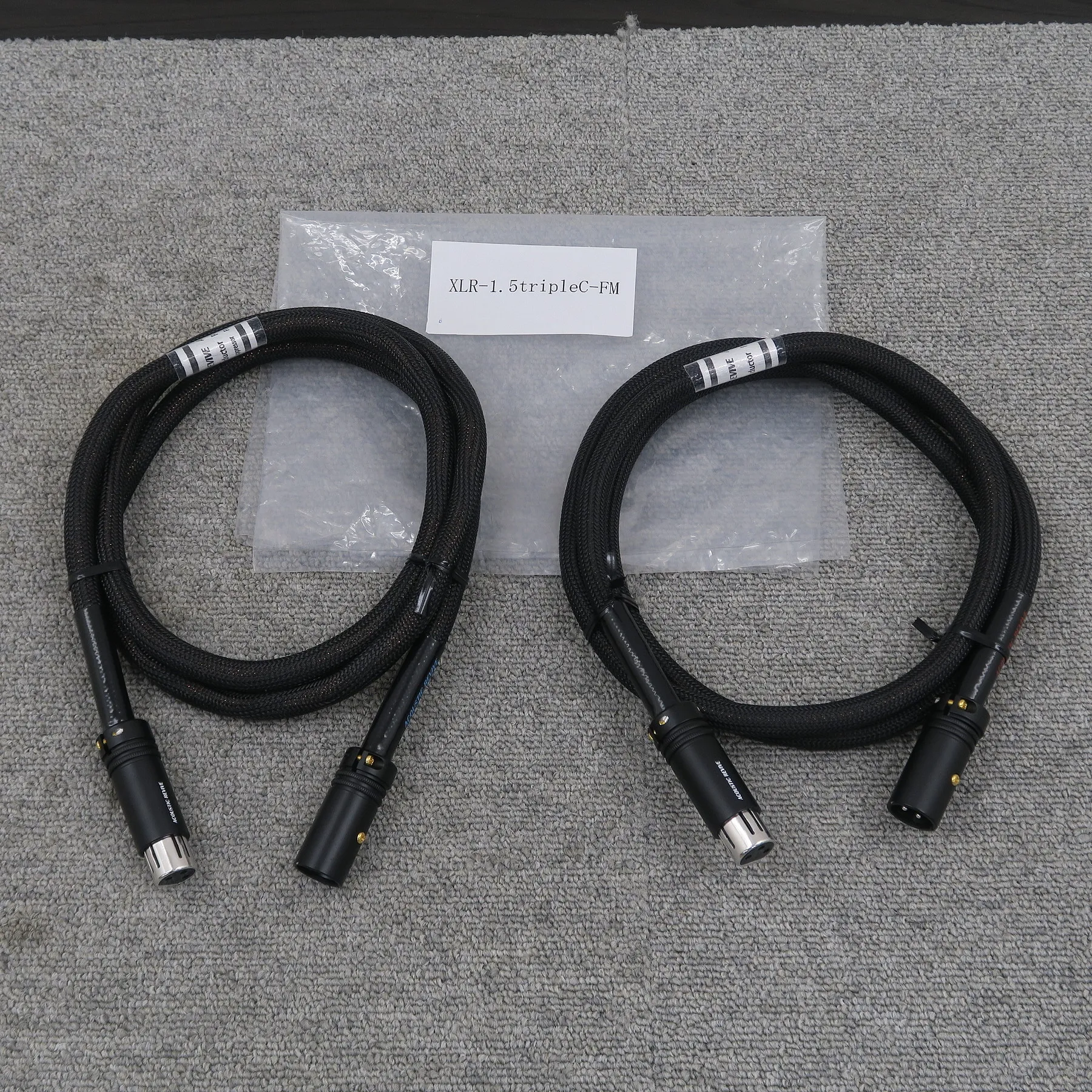 Acoustic Revive XLR-1.5TripleC-FM 1.5m XLRケーブル アコースティックリバイブ
