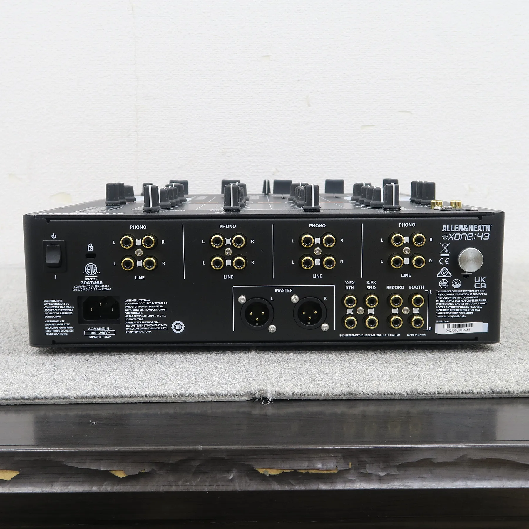 Allen&Heath XONE:43 DJミキサー アレンアンドヒース @57311｜中古