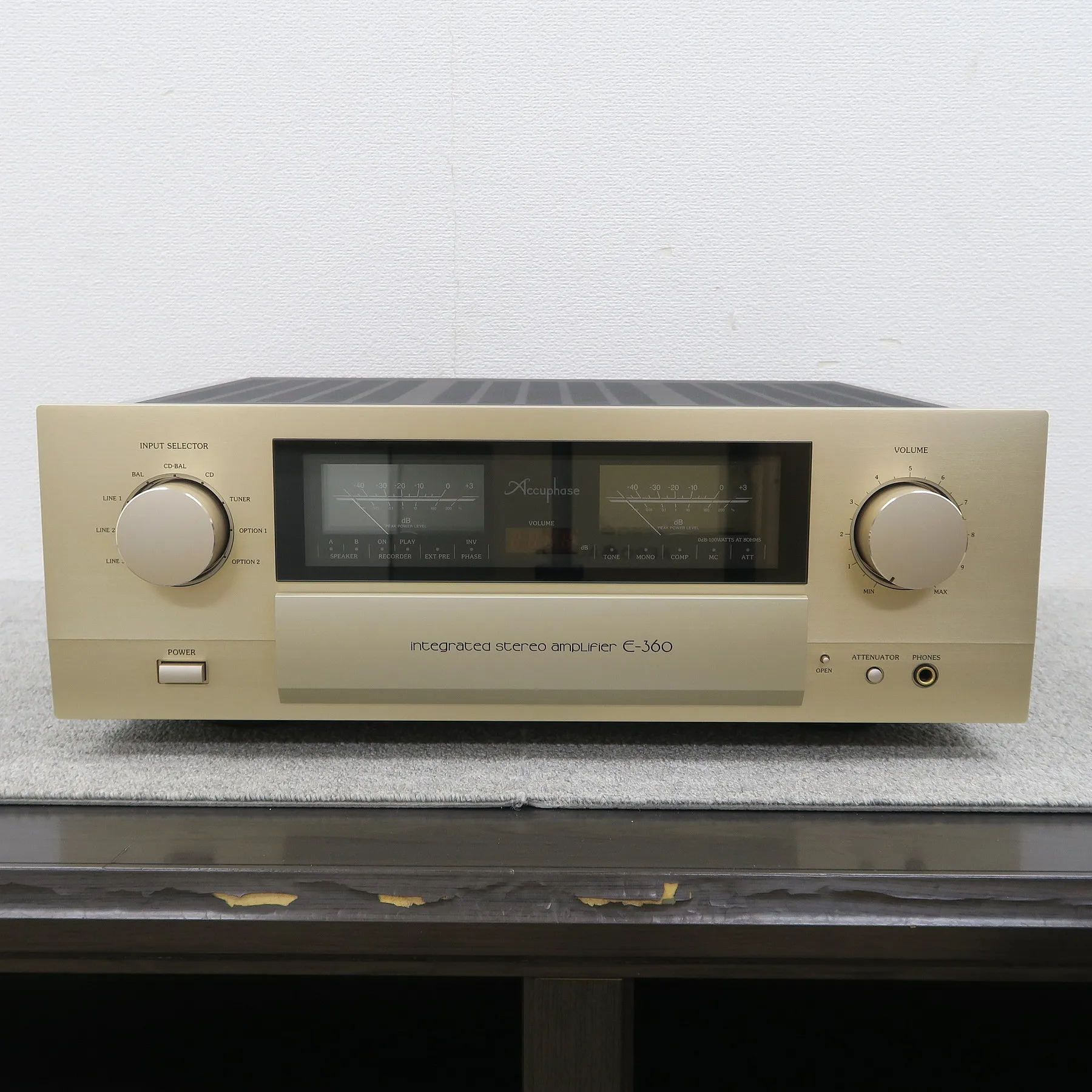 Accuphase E-360 プリメインアンプ アキュフェーズ