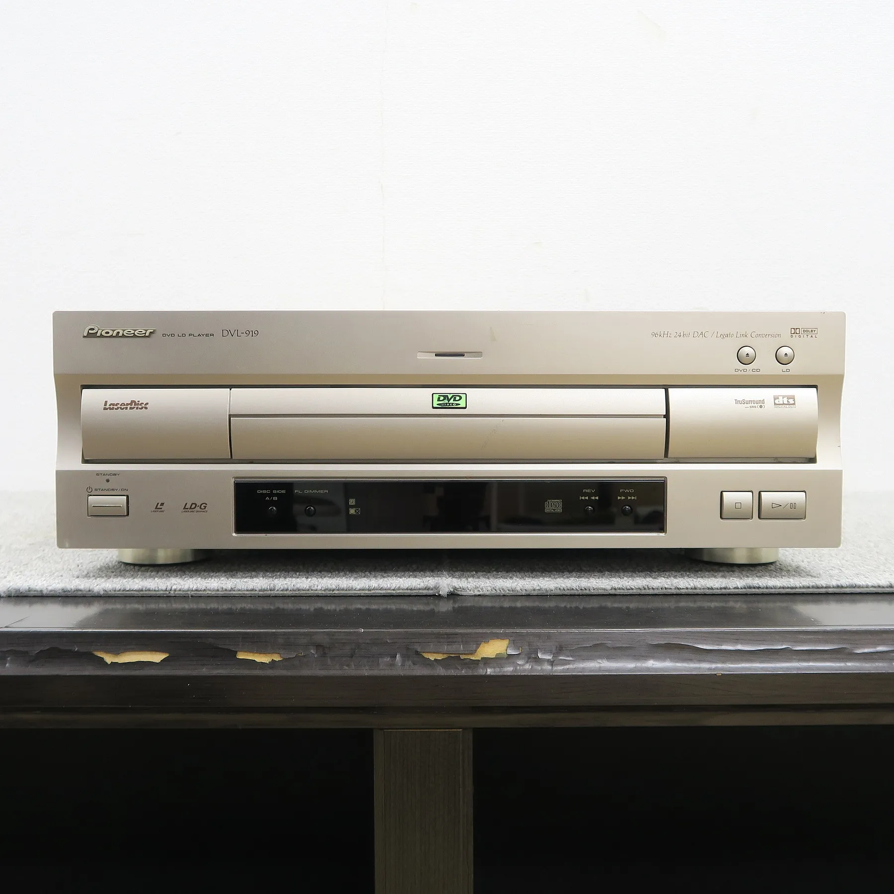 Pioneer DVL-919 LD/DVDデッキ パイオニア