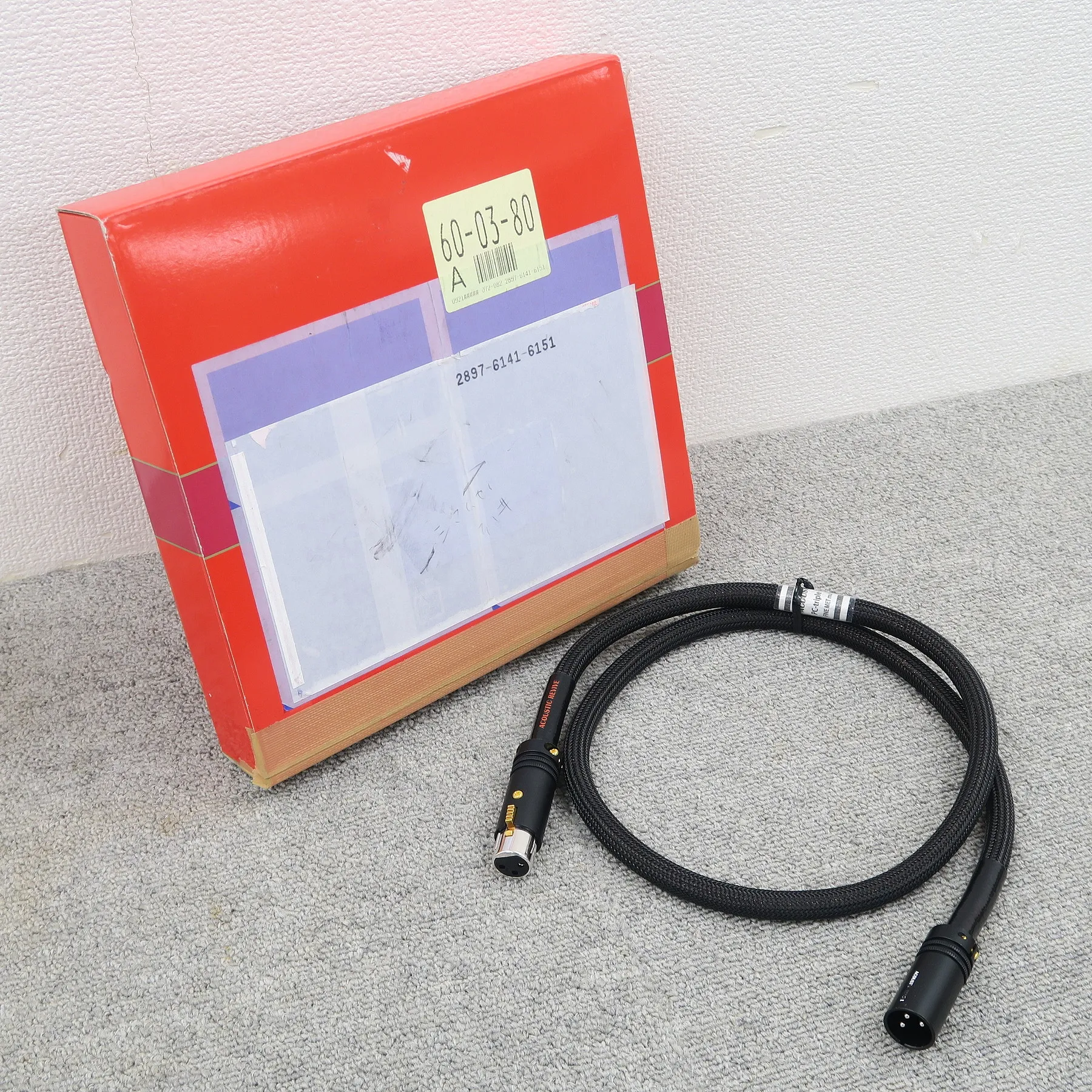 Acoustic Revive AES-1.0 tripleC-FM 1.0m AES/EBUケーブル