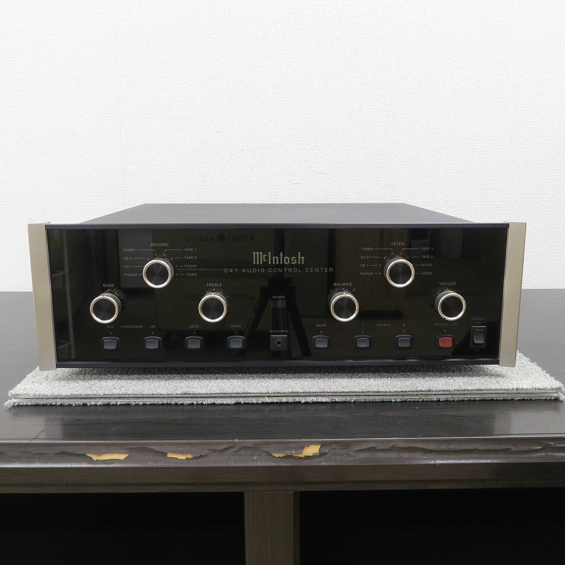 Aランク】Mcintosh C41 プリアンプ マッキントッシュ @57384 / 中古オーディオ買取、販売、通販のショップアフロオーディオ横浜