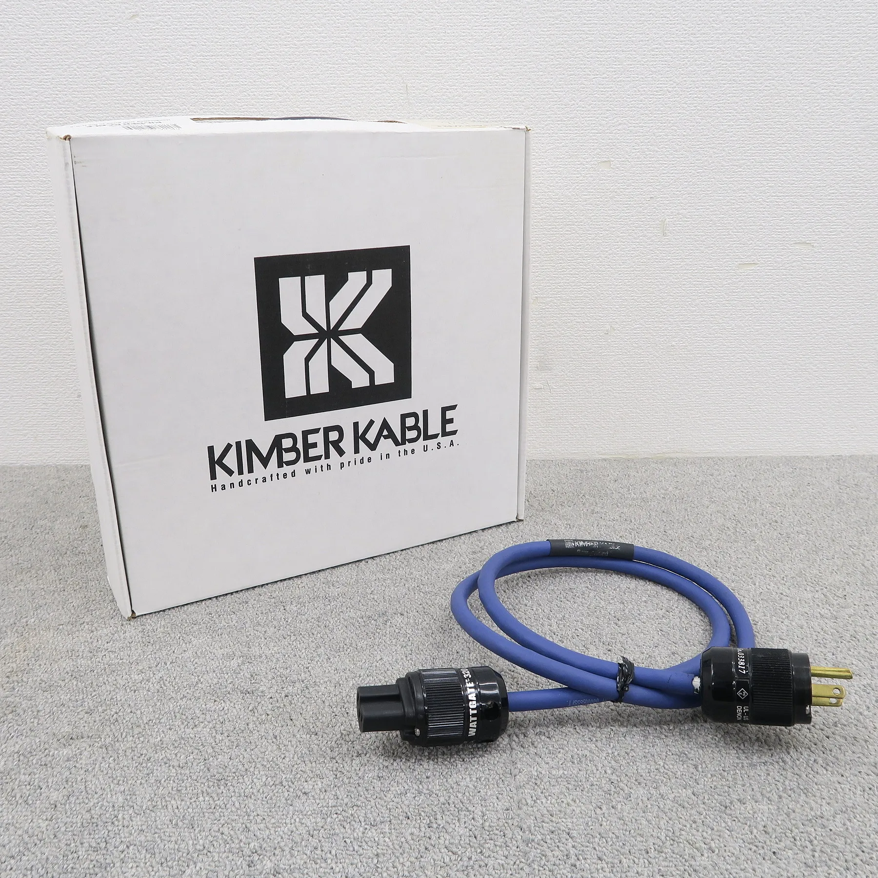 KIMBER KABLE PK-14 1.2m 電源ケーブル キンバーケーブル