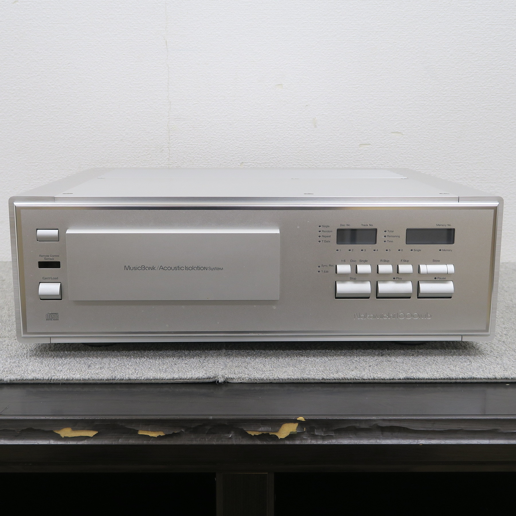 Bランク】Nakamichi 1000mb CDトランスポート ナカミチ @57467 / 中古 