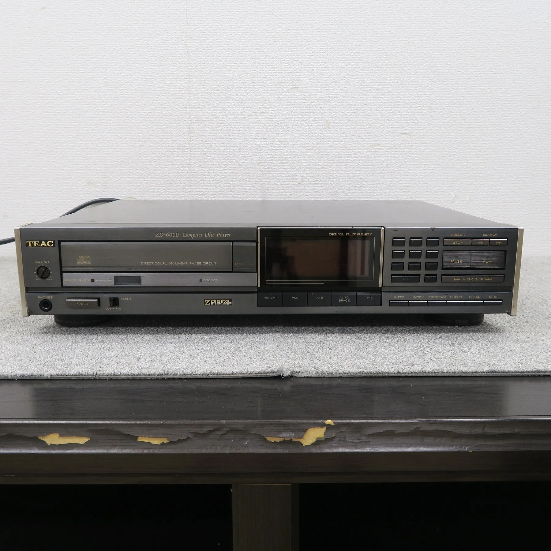 TEAC ZD-6000 CDデッキ ティアック