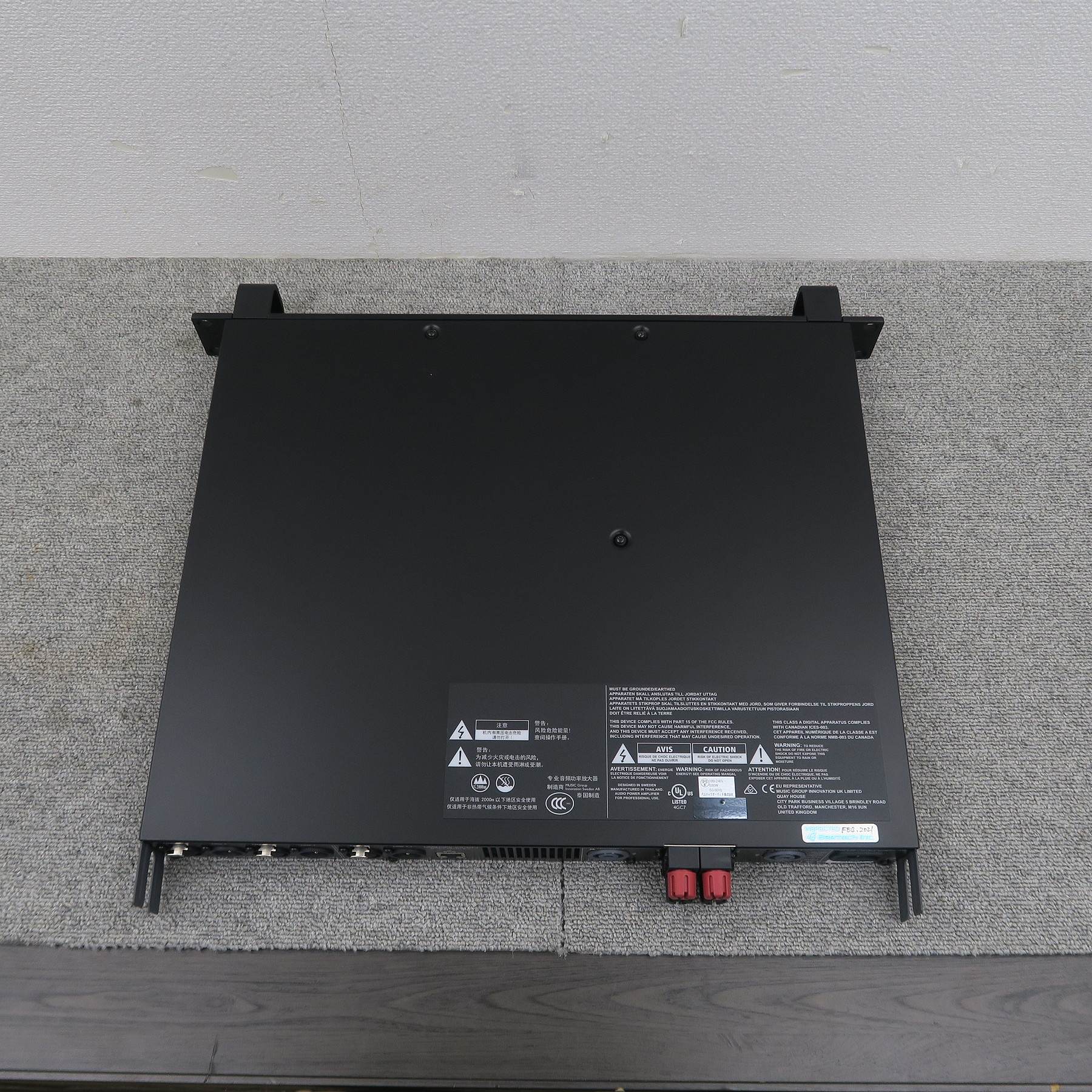 【中古動作品】LAB.GRUPPEN fP3400　2chパワーアンプ 中古動作品】LAB.GRUPPEN fP3400 2chパワーアンプ 中古動作品