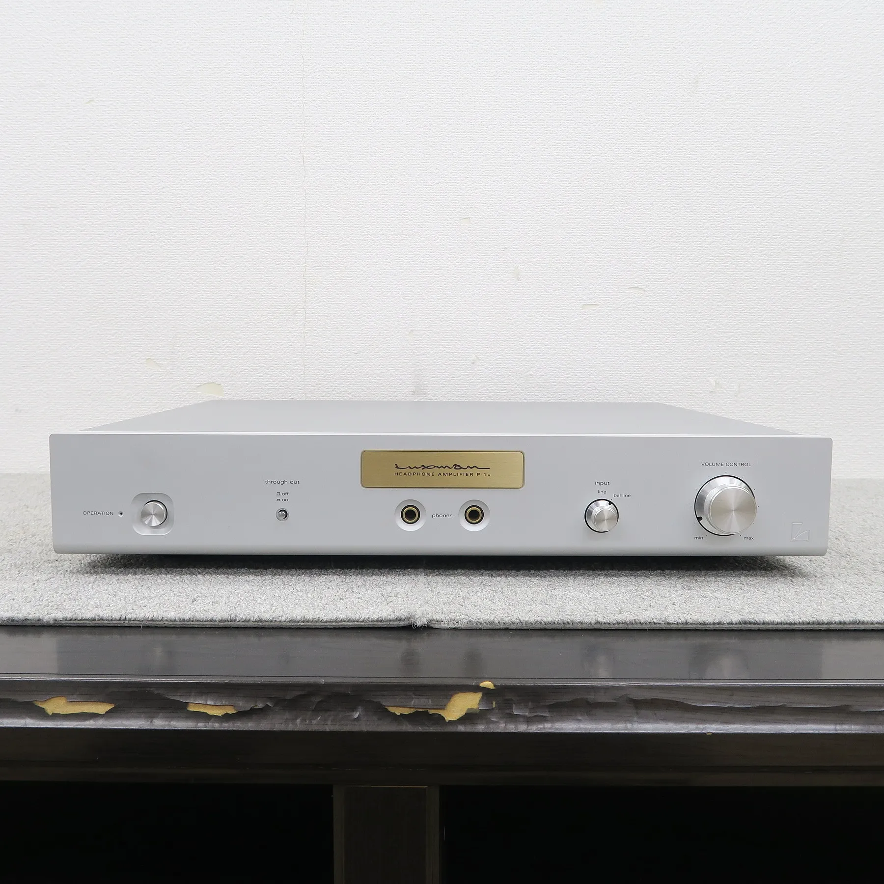 LUXMAN P-1u ヘッドフォンアンプ ラックスマン