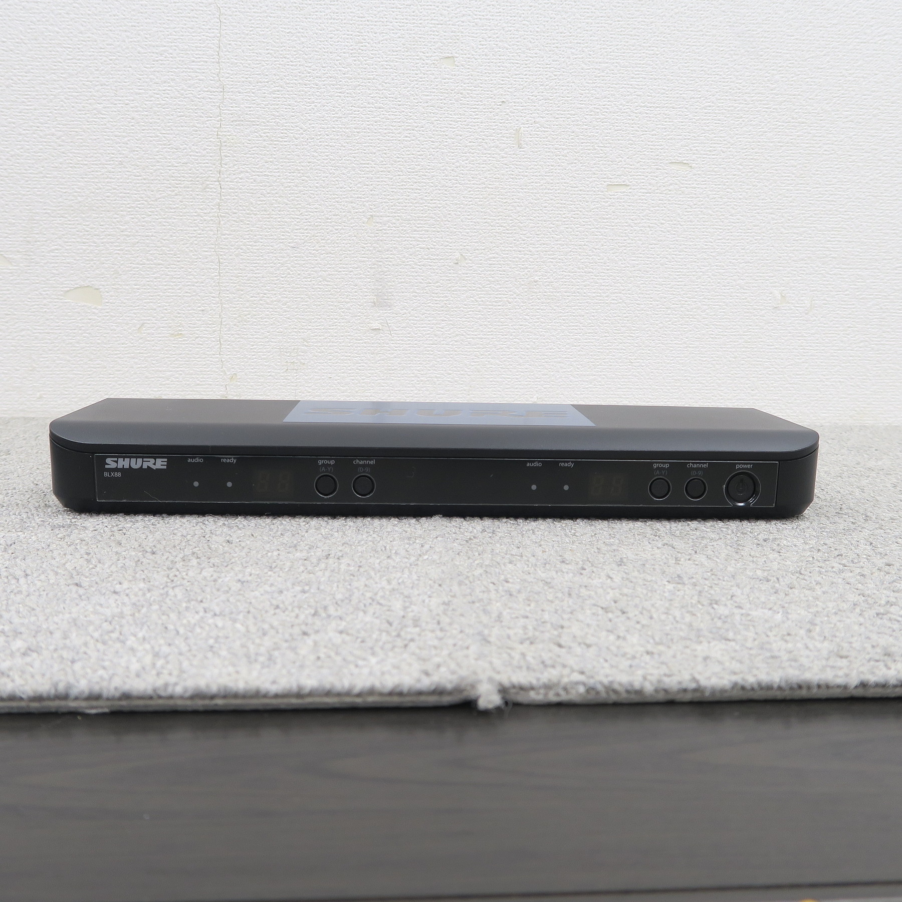 SUHER BETA58A 2本セット Bランク】SHURE Beta 58A BLX88 ワイヤレスマイク2本 レシーバー