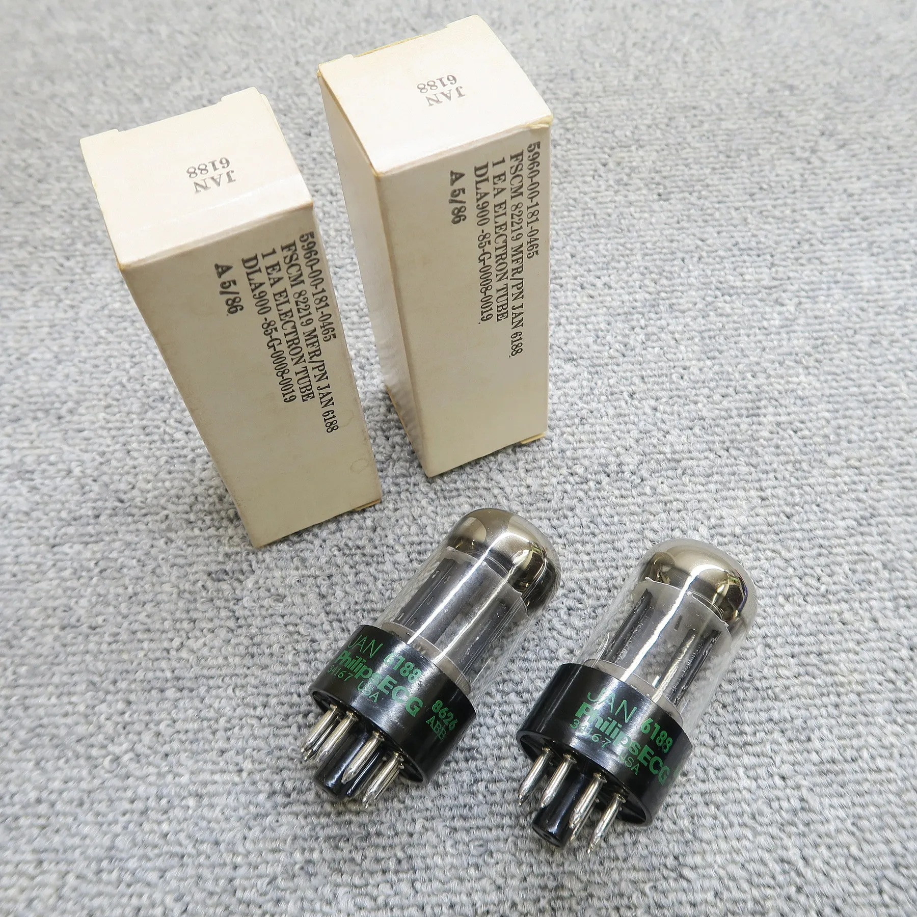 PHILIPS 6188 真空管 2本セット フィリップス