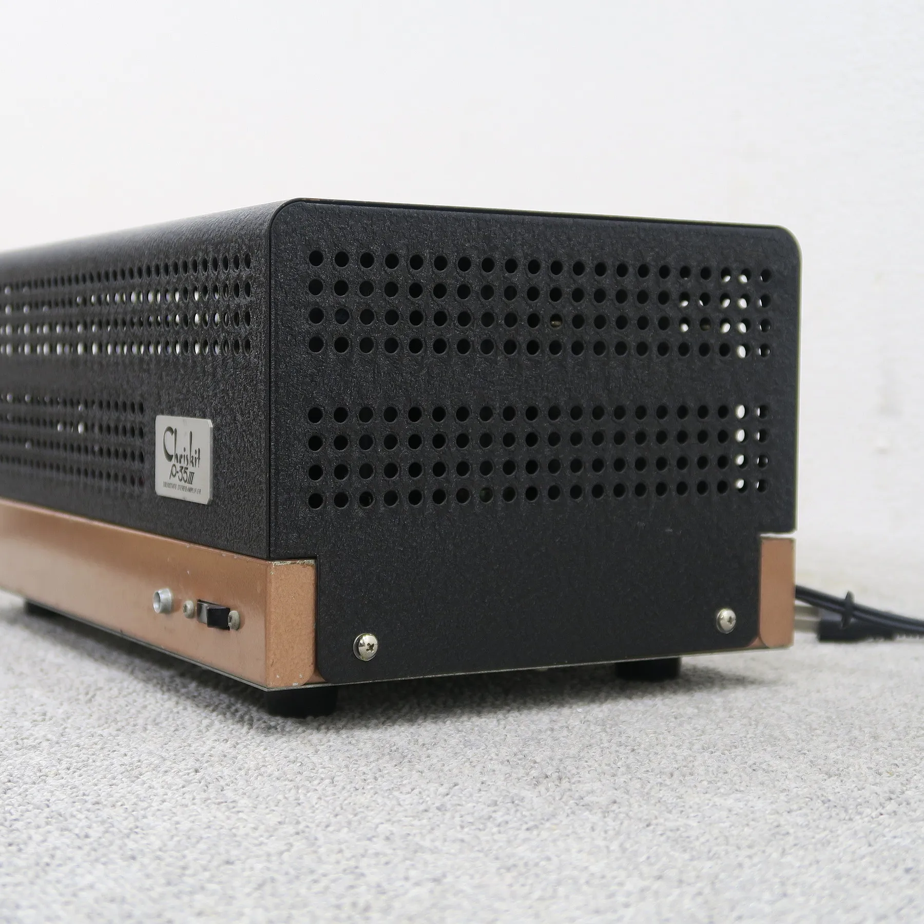 Chriskit P-35III パワーアンプ クリスキット @57577｜中古オーディオ