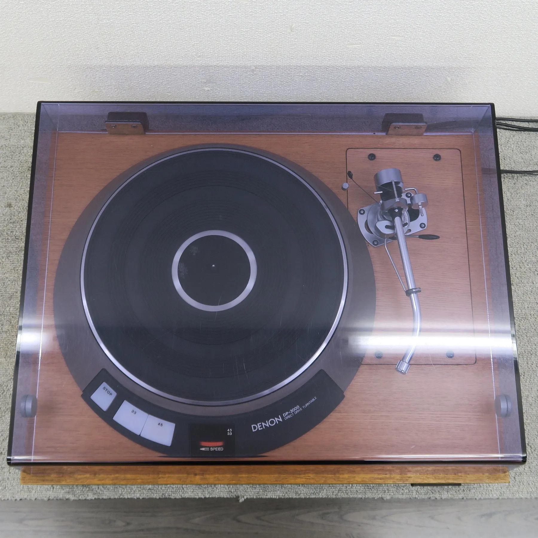 Bランク】DENON DP-3000 ターンテーブル+SME3009アーム デノン @57682