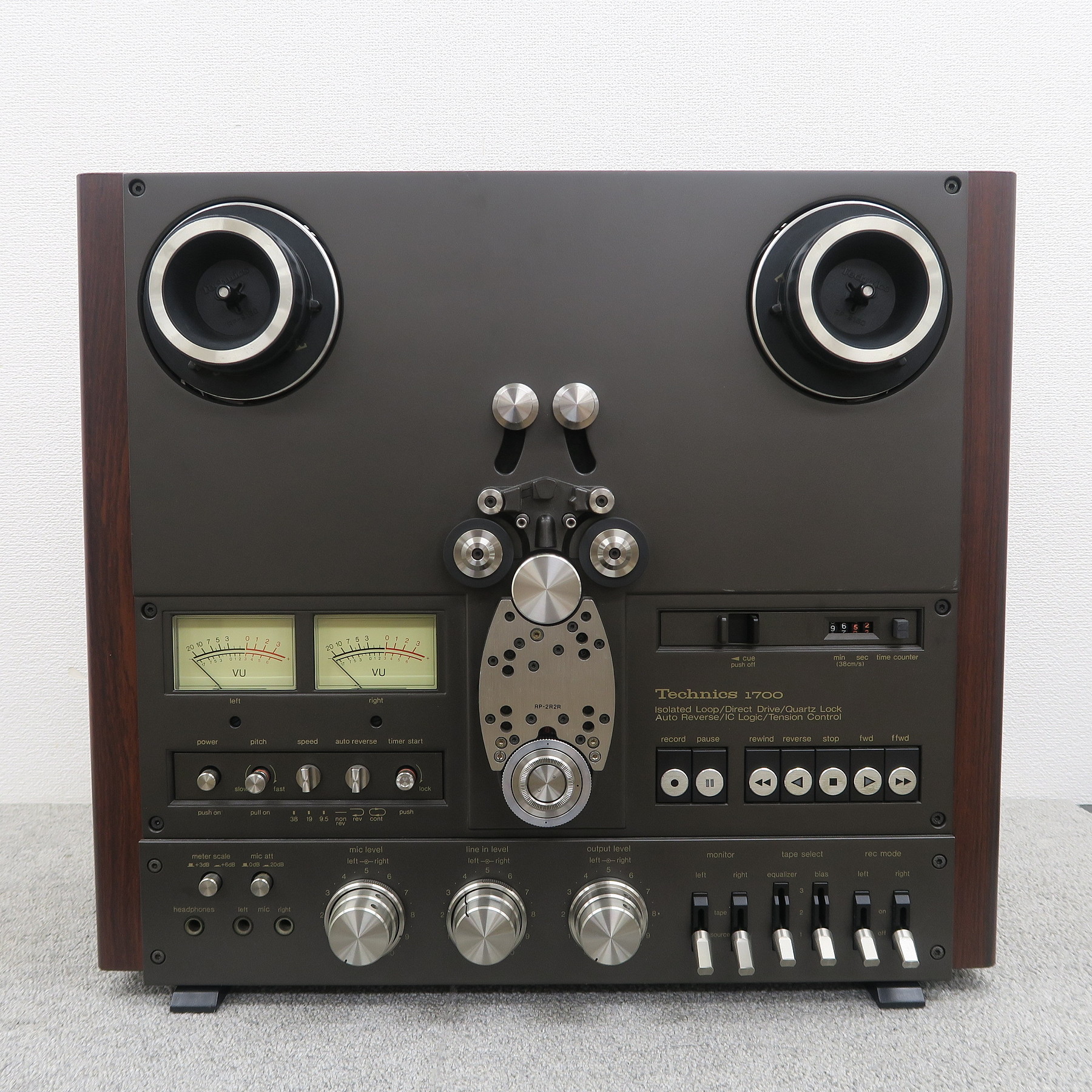 現状】Technics RS-1700U オープンリールデッキ テクニクス