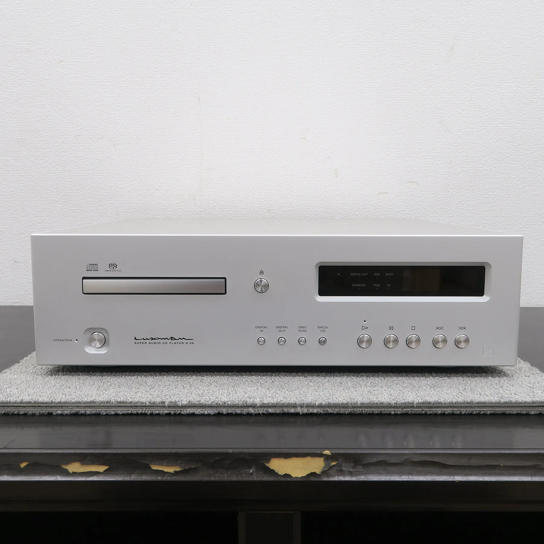 LUXMAN D-06 CDデッキ ラックスマン