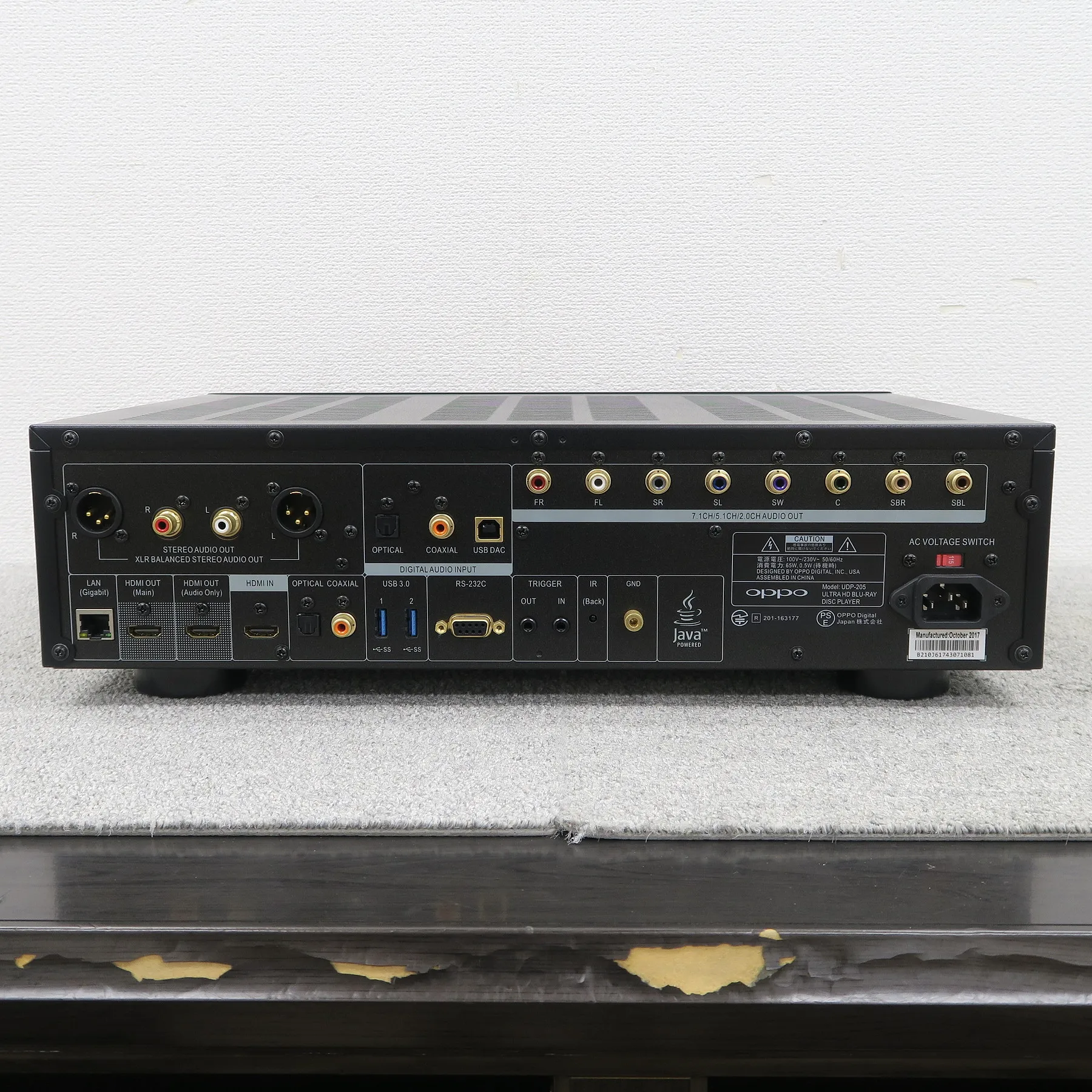 OPPO UDP-205 BDプレーヤー オッポ @57714｜中古オーディオ販売実績