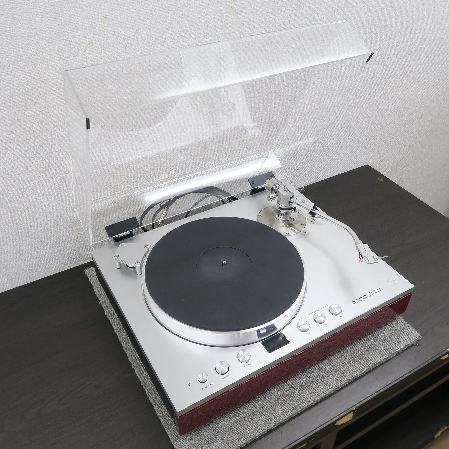 LUXMAN PD-191A ターンテーブル ラックスマン