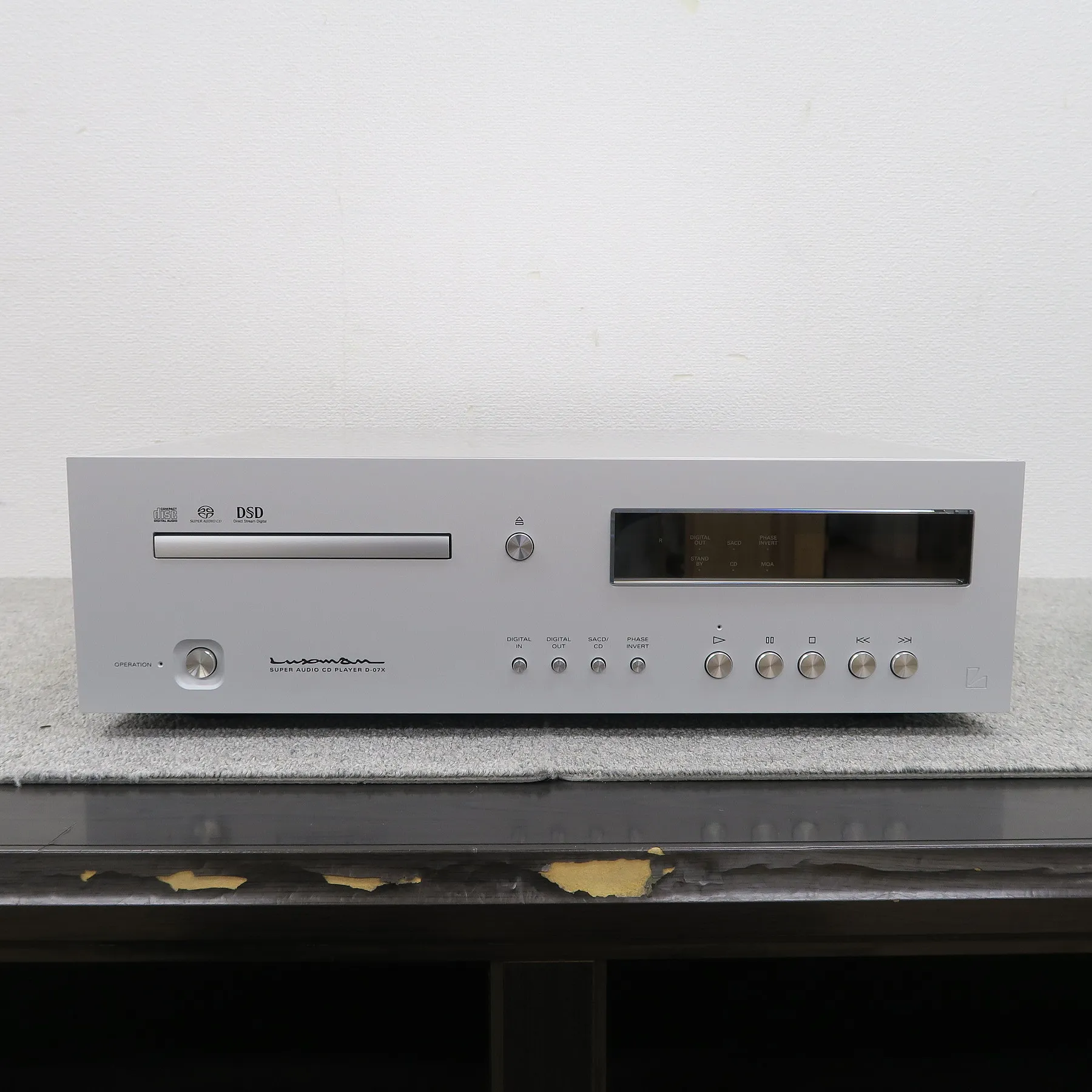 LUXMAN D-07X SACDプレーヤー ラックスマン